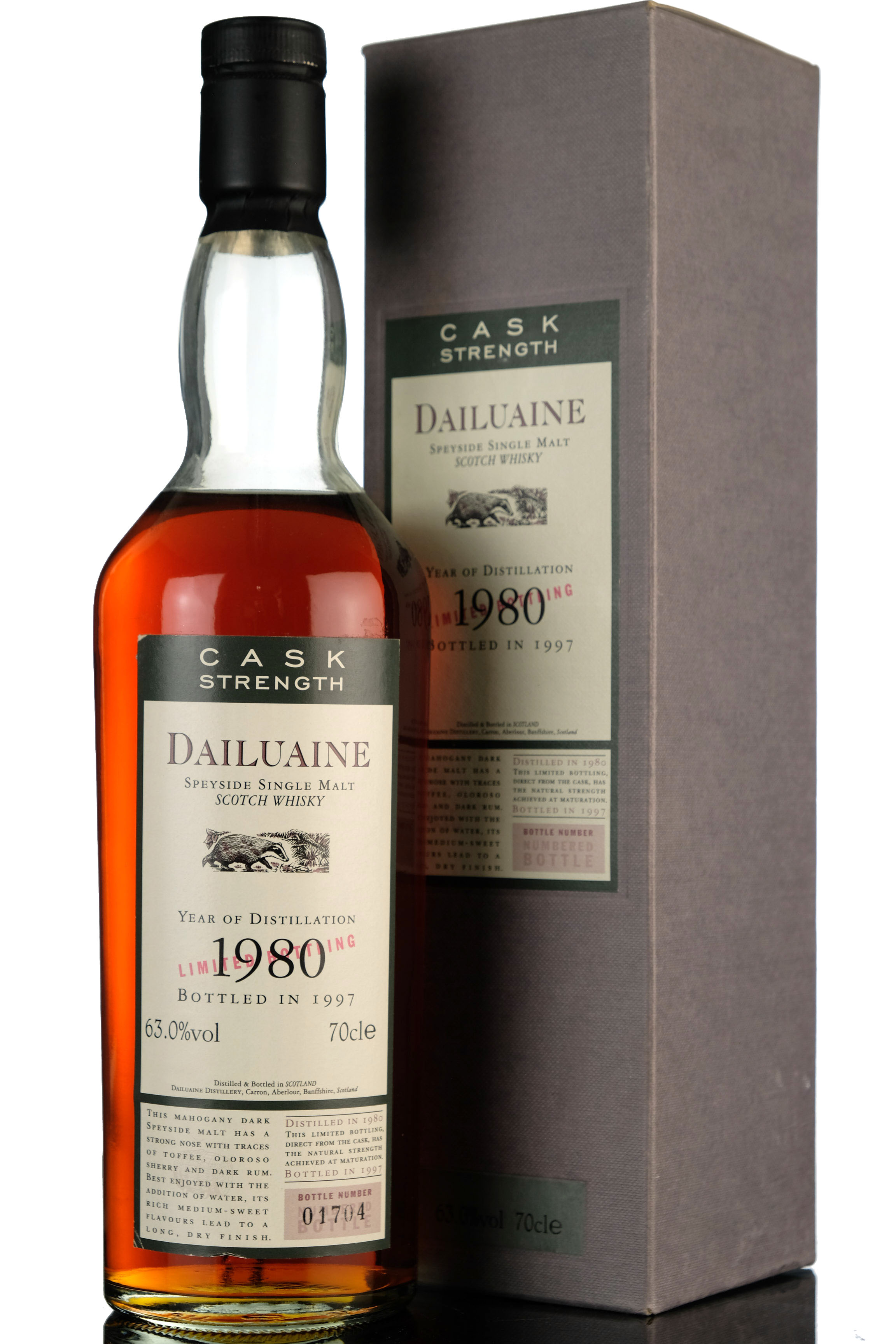 Dailuaine 1980-1997 - Flora & Fauna - Cask Strength