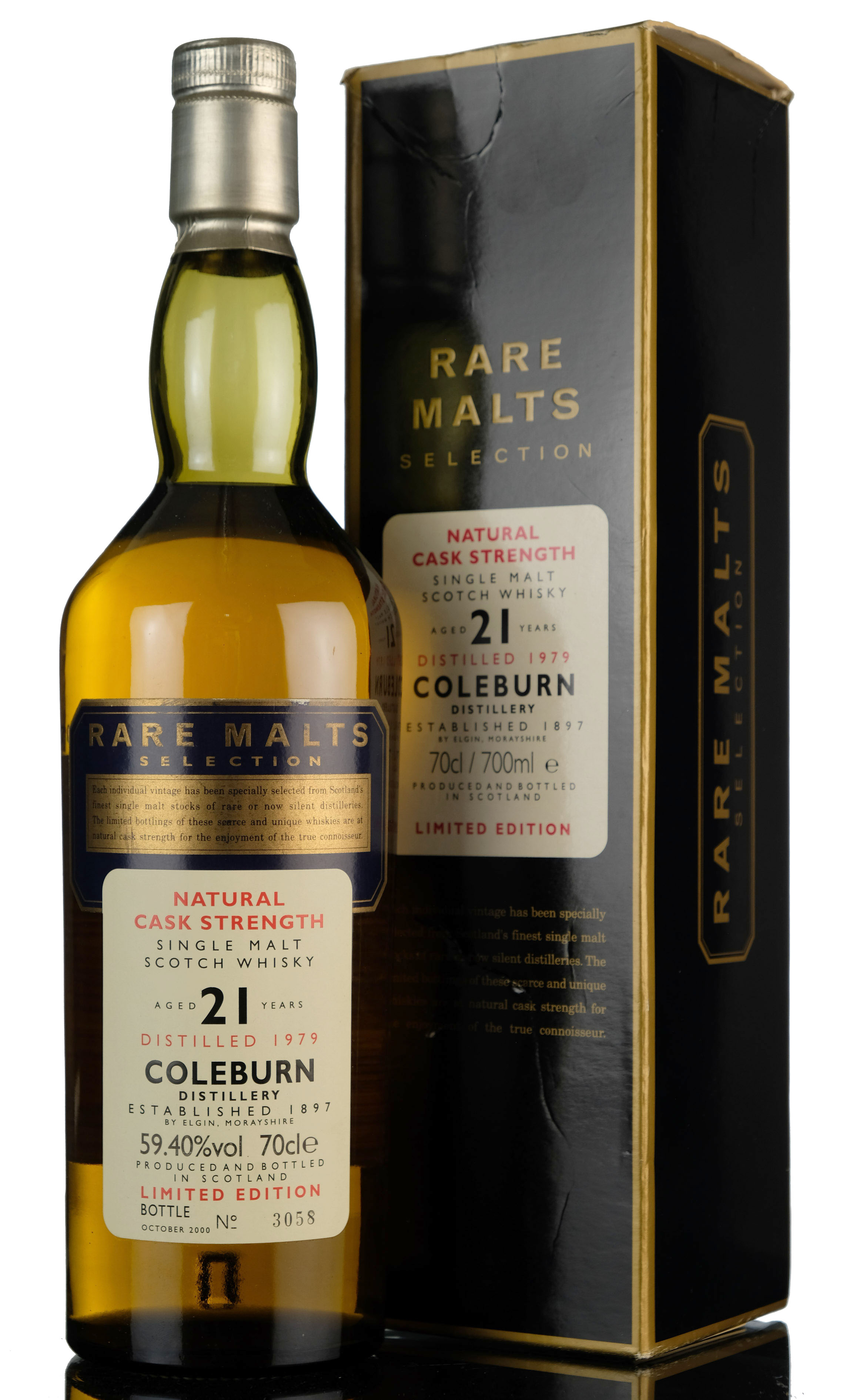 Coleburn 1979-2000 - 21 Year Old - Rare Malts 59.40%