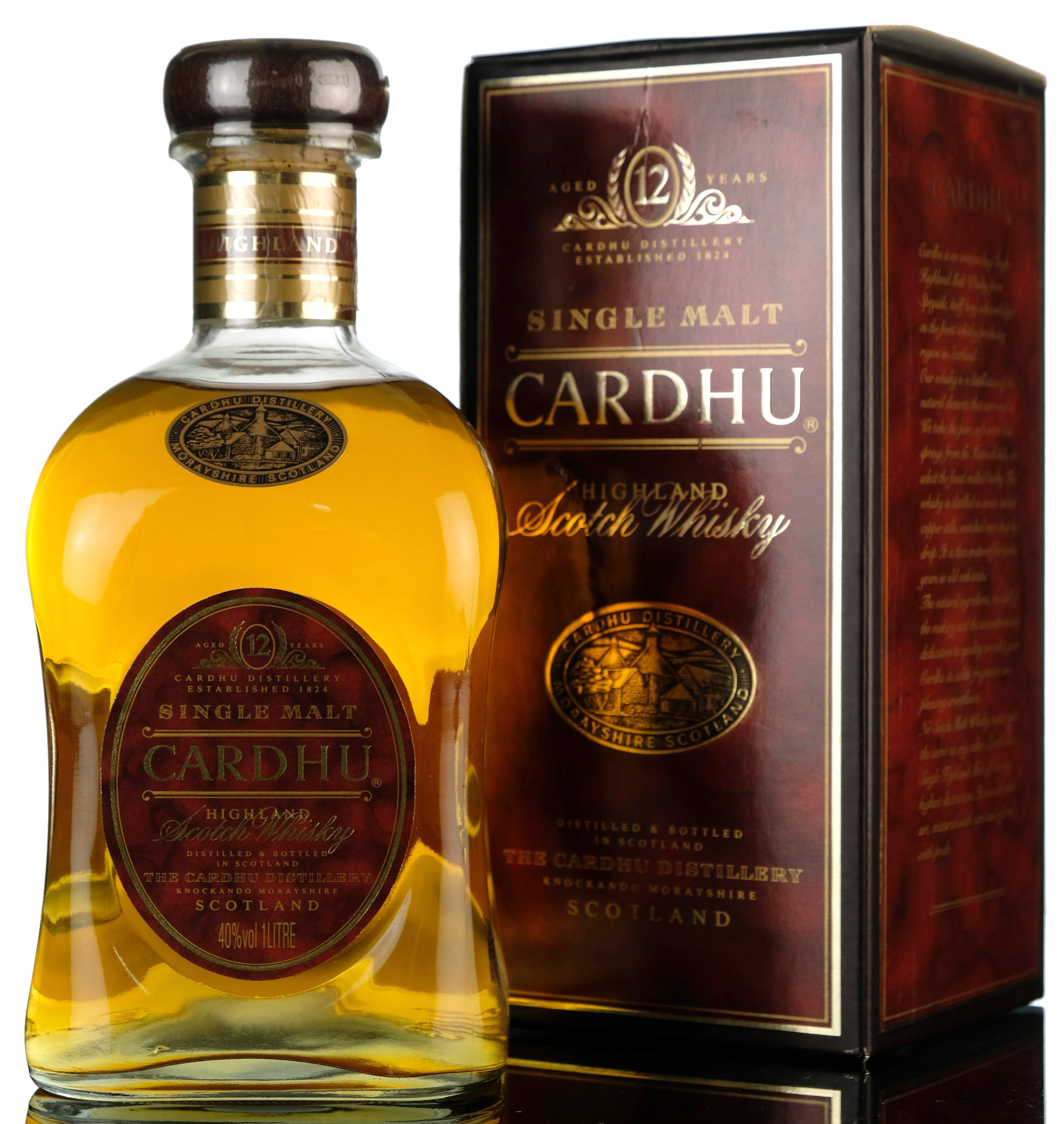 Cardhu 12 Year Old - Circa 2000 - 1 Litre