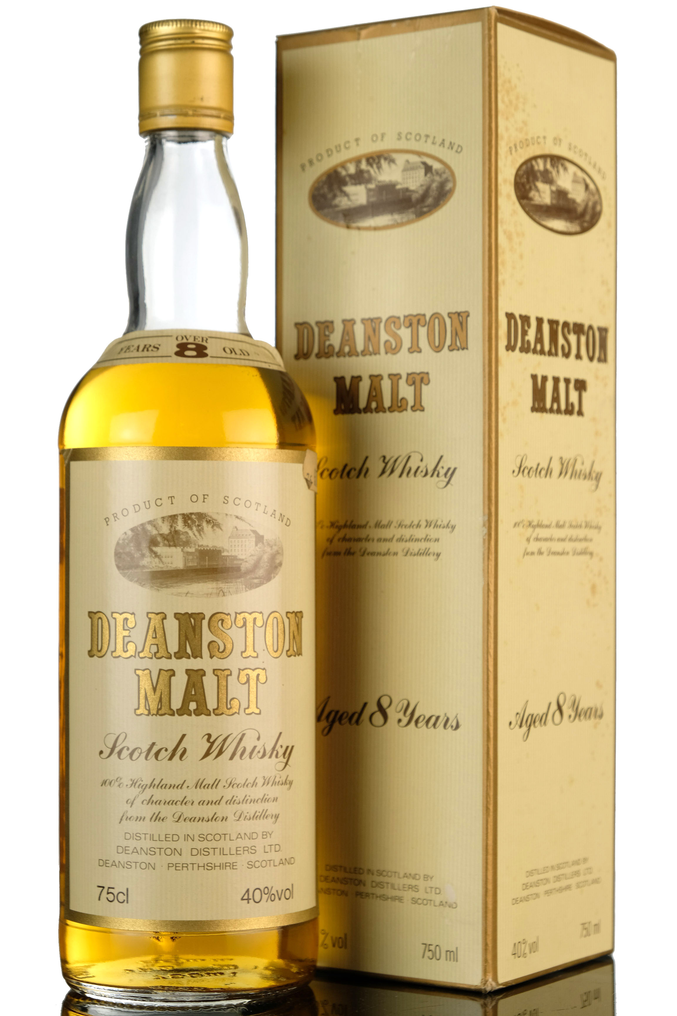 Deanston Malt 8 Year Old - 1980s