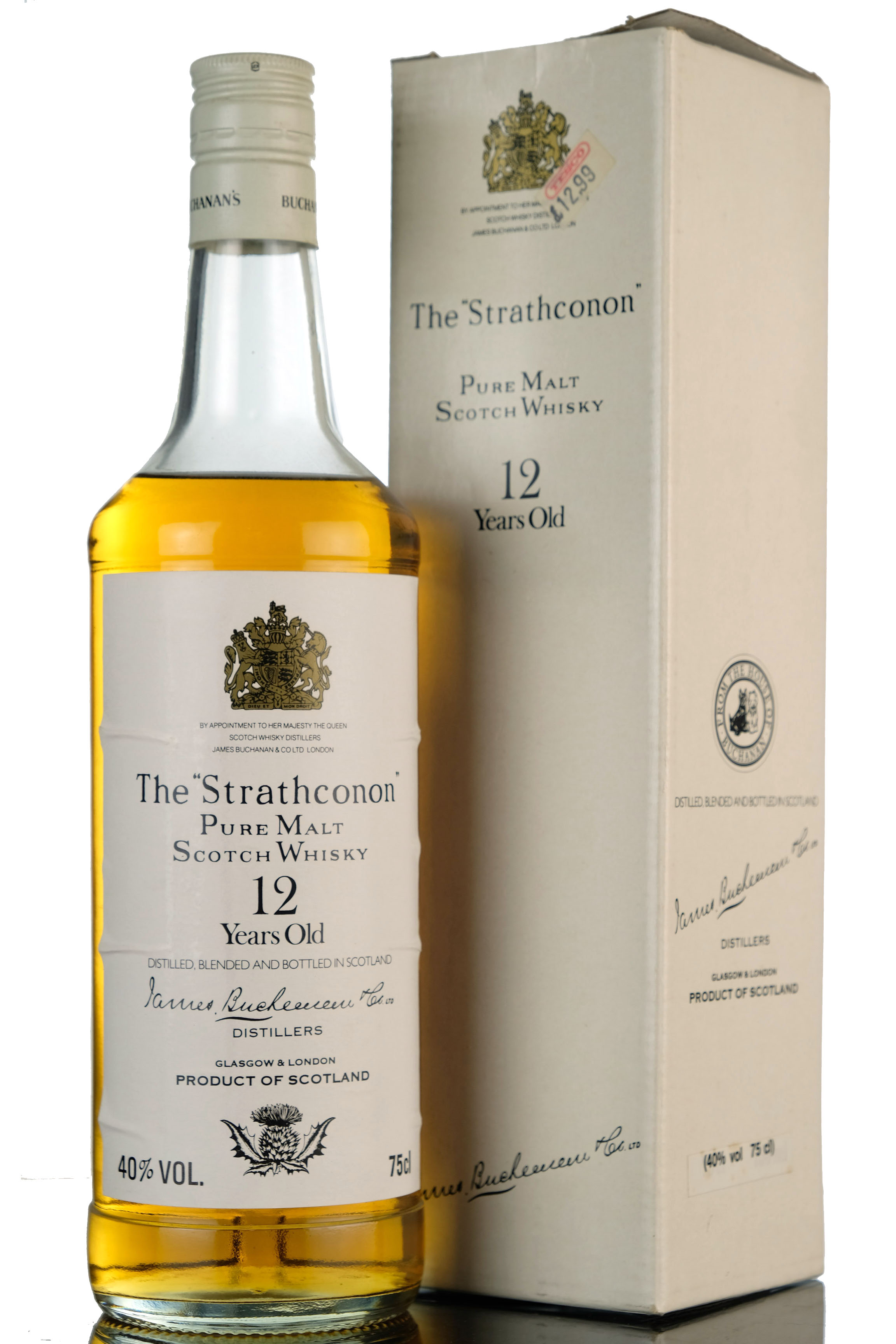 Strathconon 12 Year Old Malt - 1980s