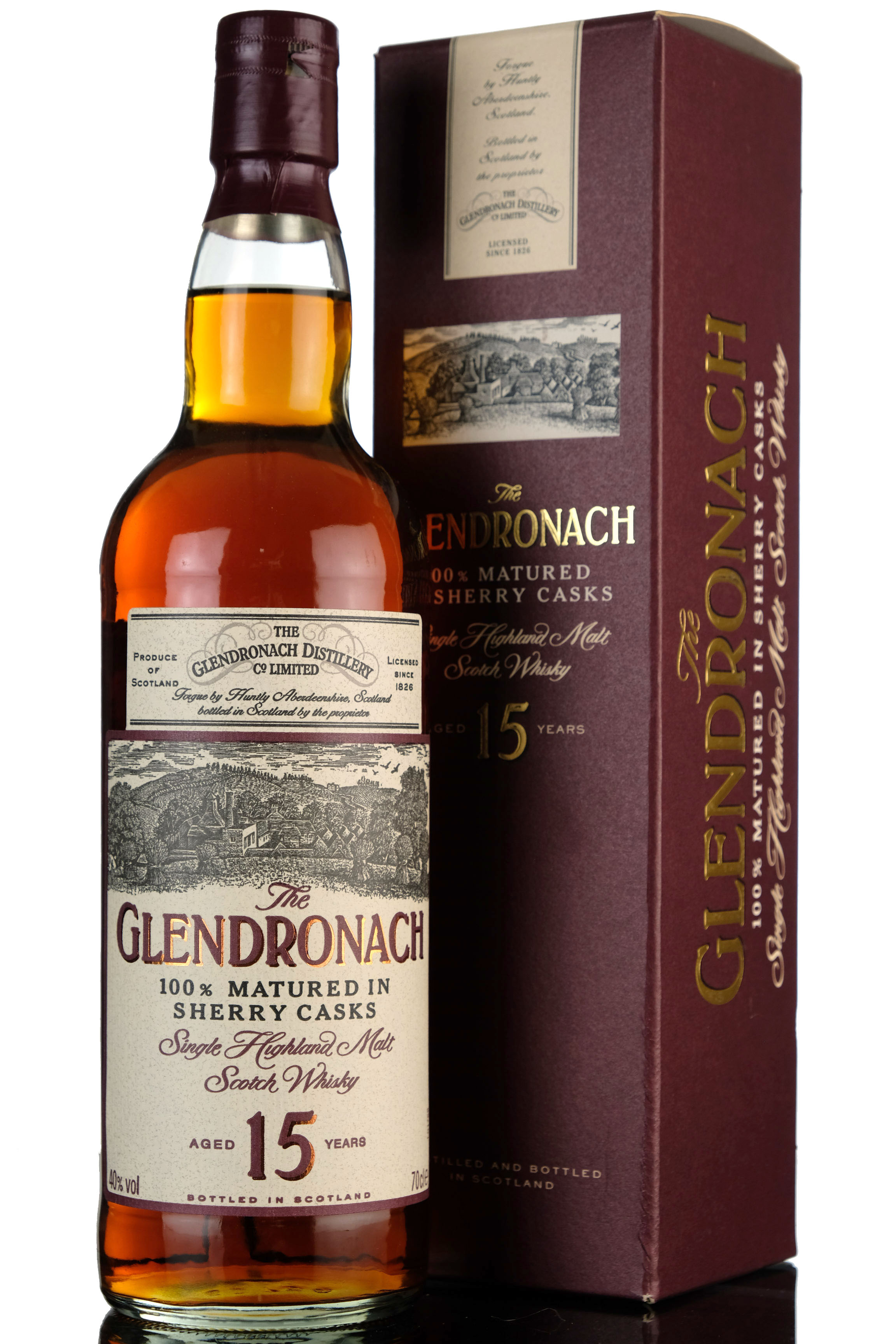 Glendronach 15 Year Old - Sherry Cask - 1990s