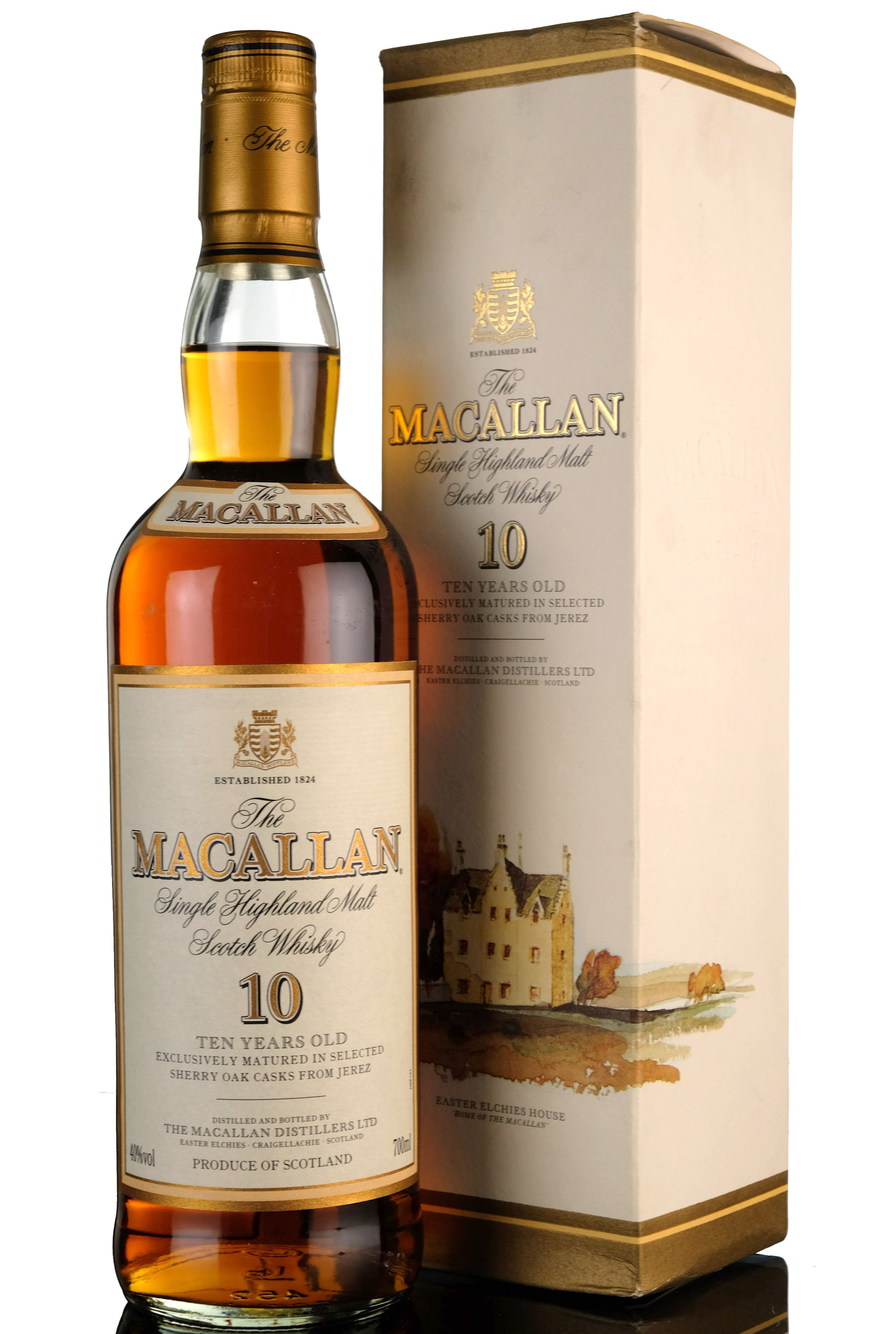 Macallan 10 Year Old - Sherry Casks - Early 2000s