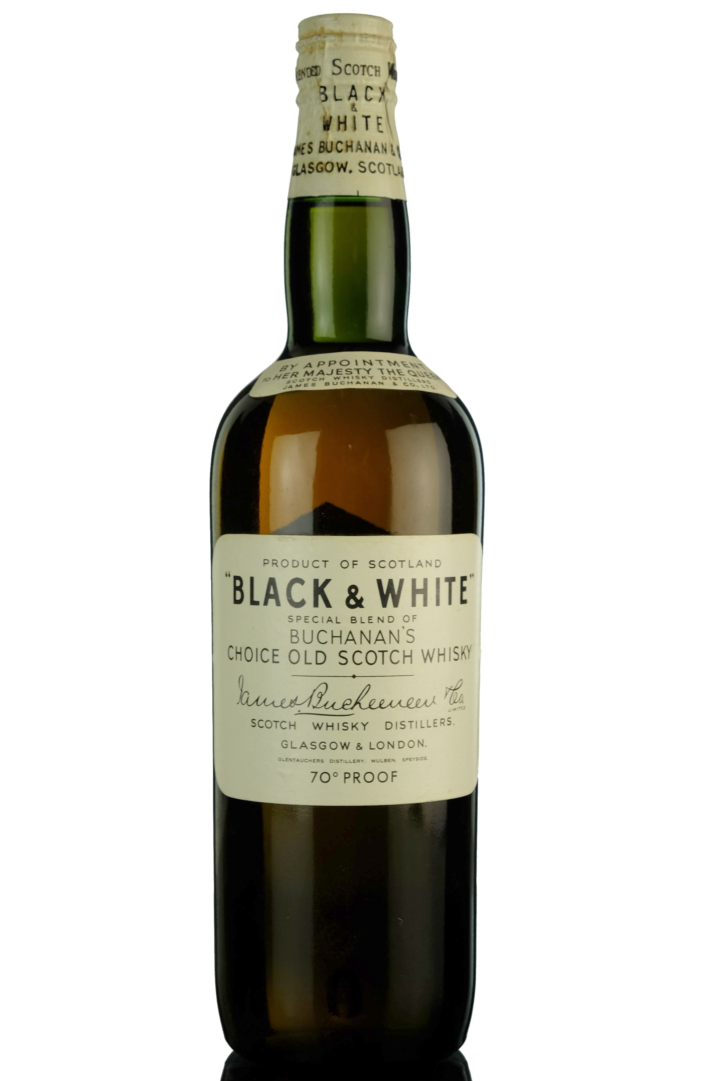 Buchanans Black & White - 1950s