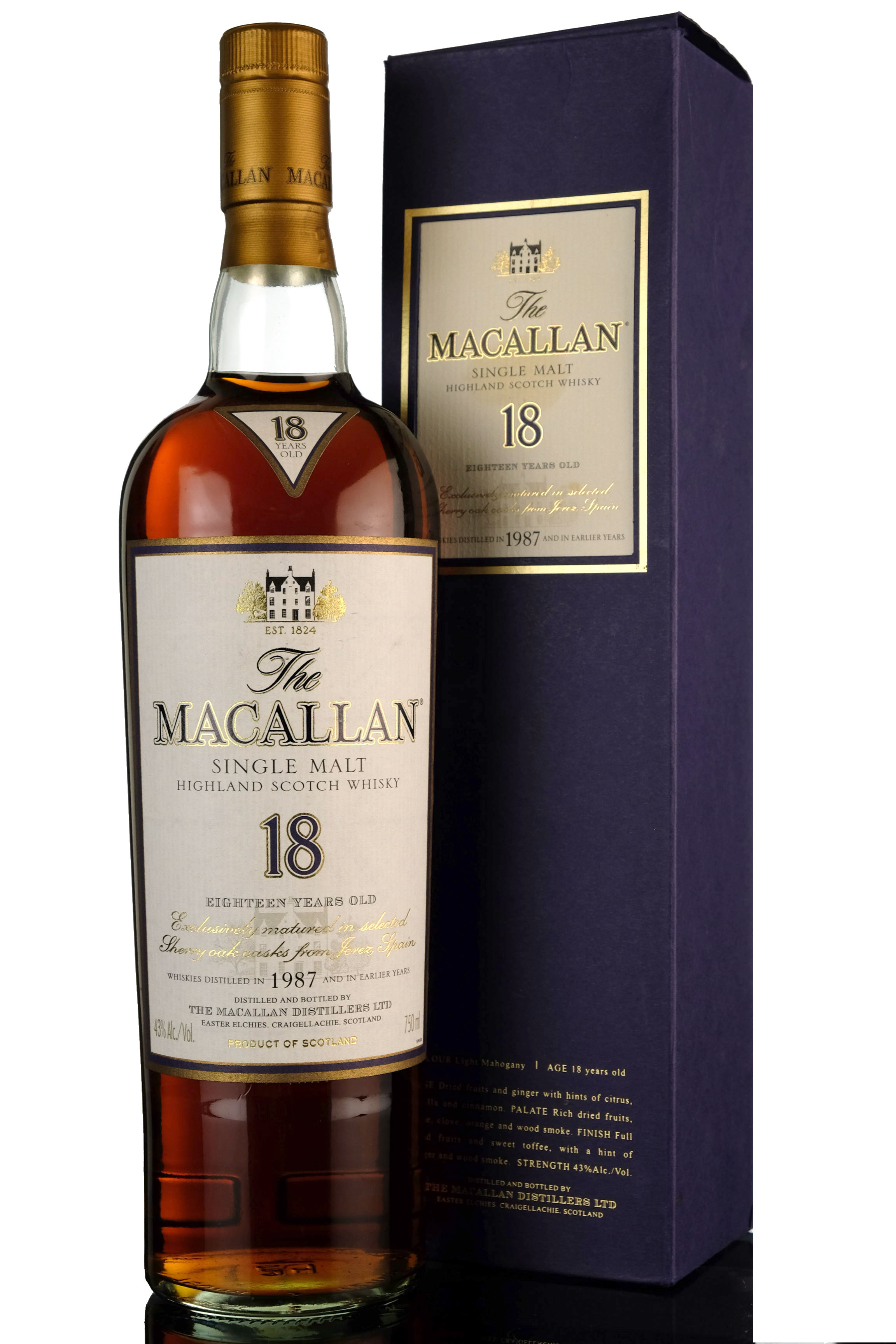 Macallan 1987 - 18 Year Old