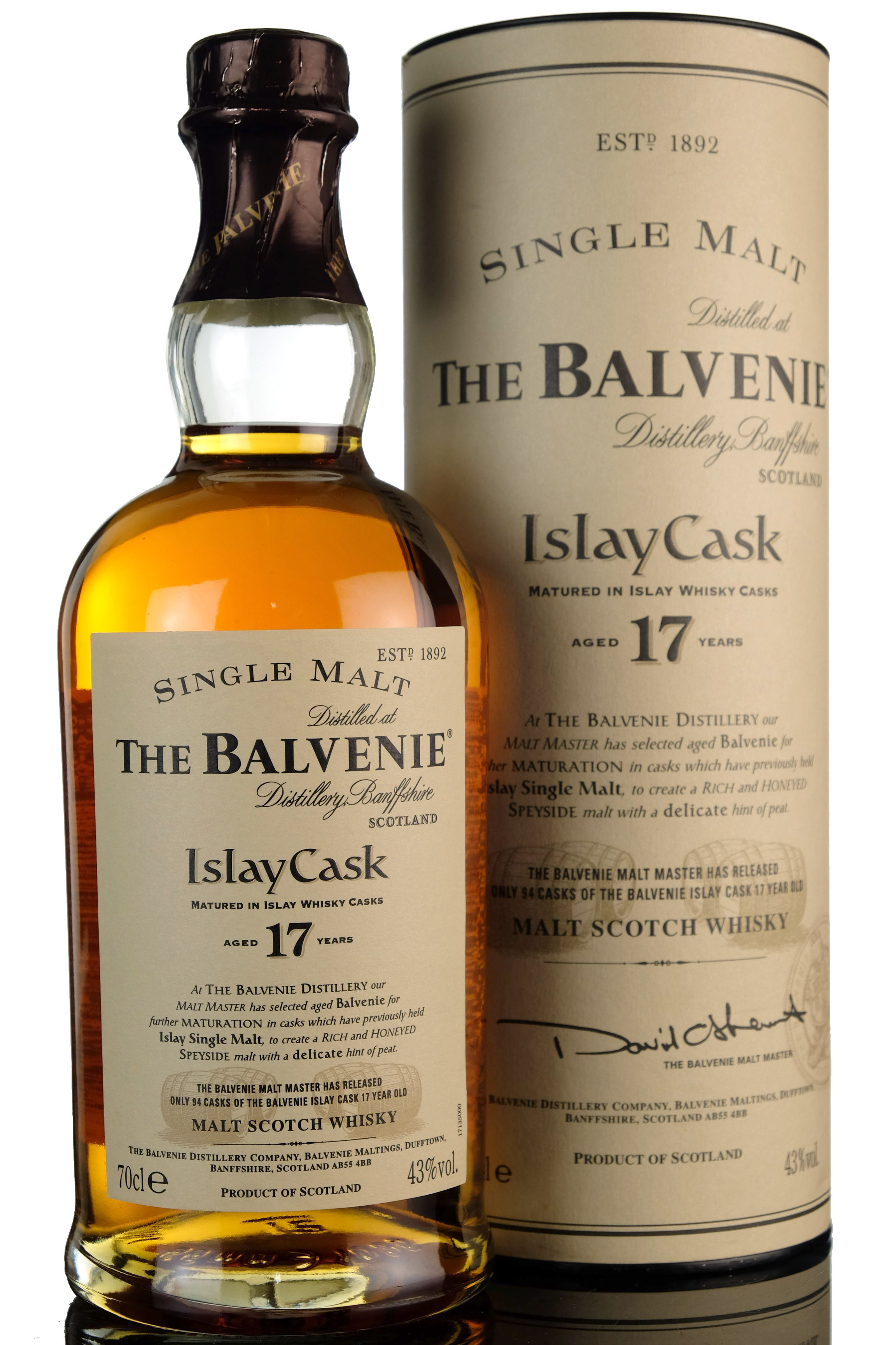 Balvenie 17 Year Old - Islay Cask