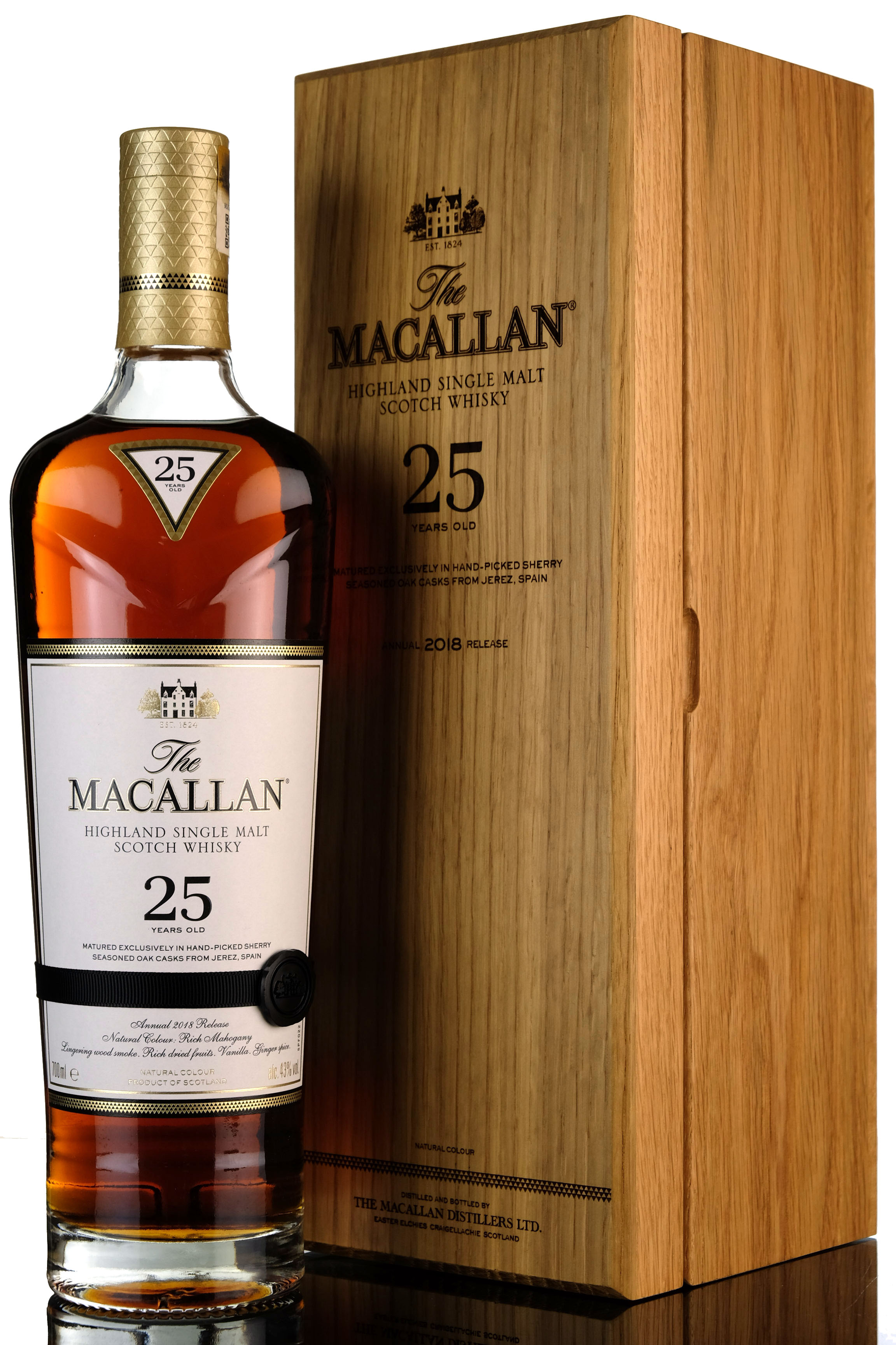 Macallan 25 Year Old - 2018 Release