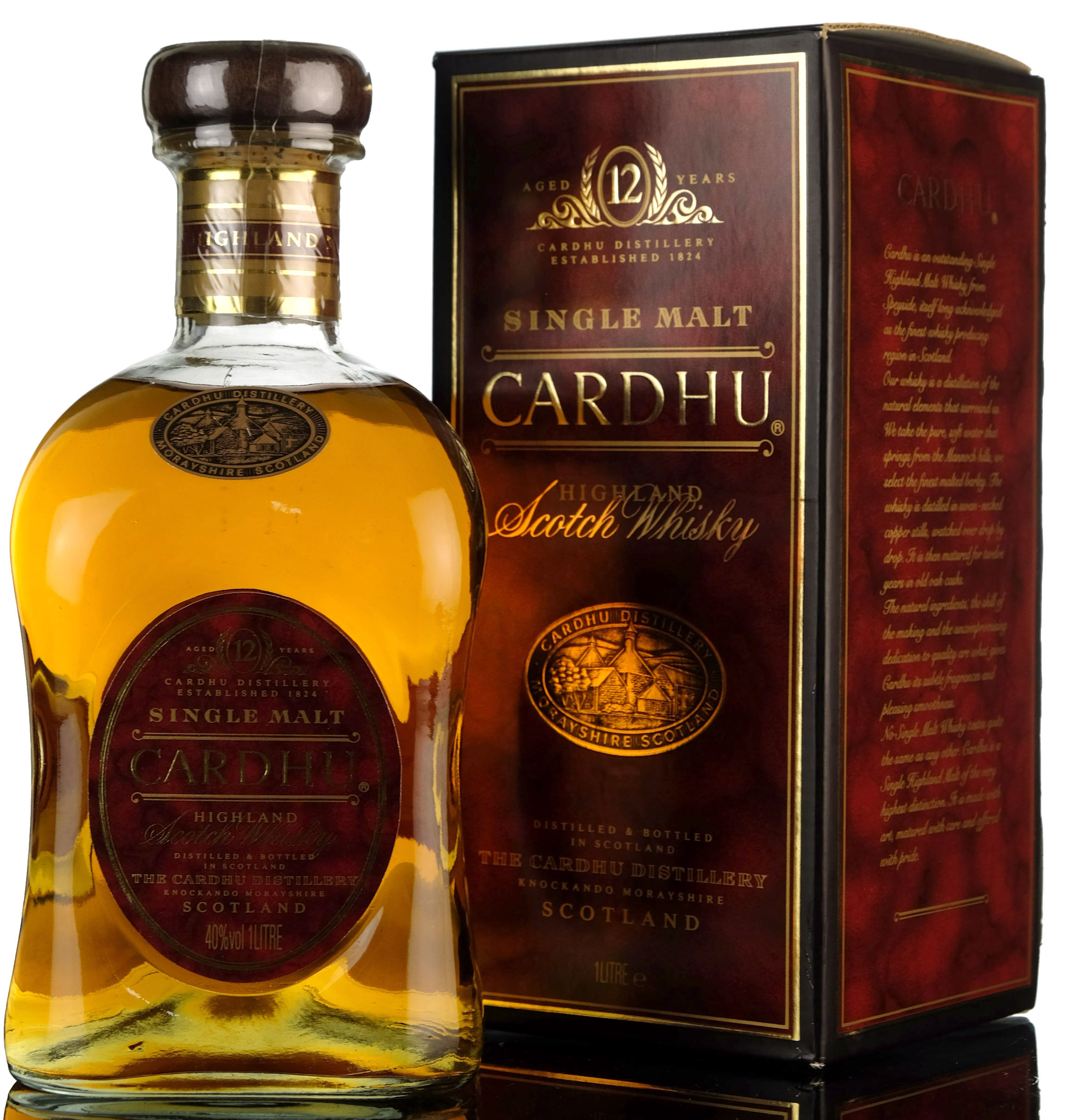 Cardhu 12 Year Old - Circa 2000 - 1 Litre
