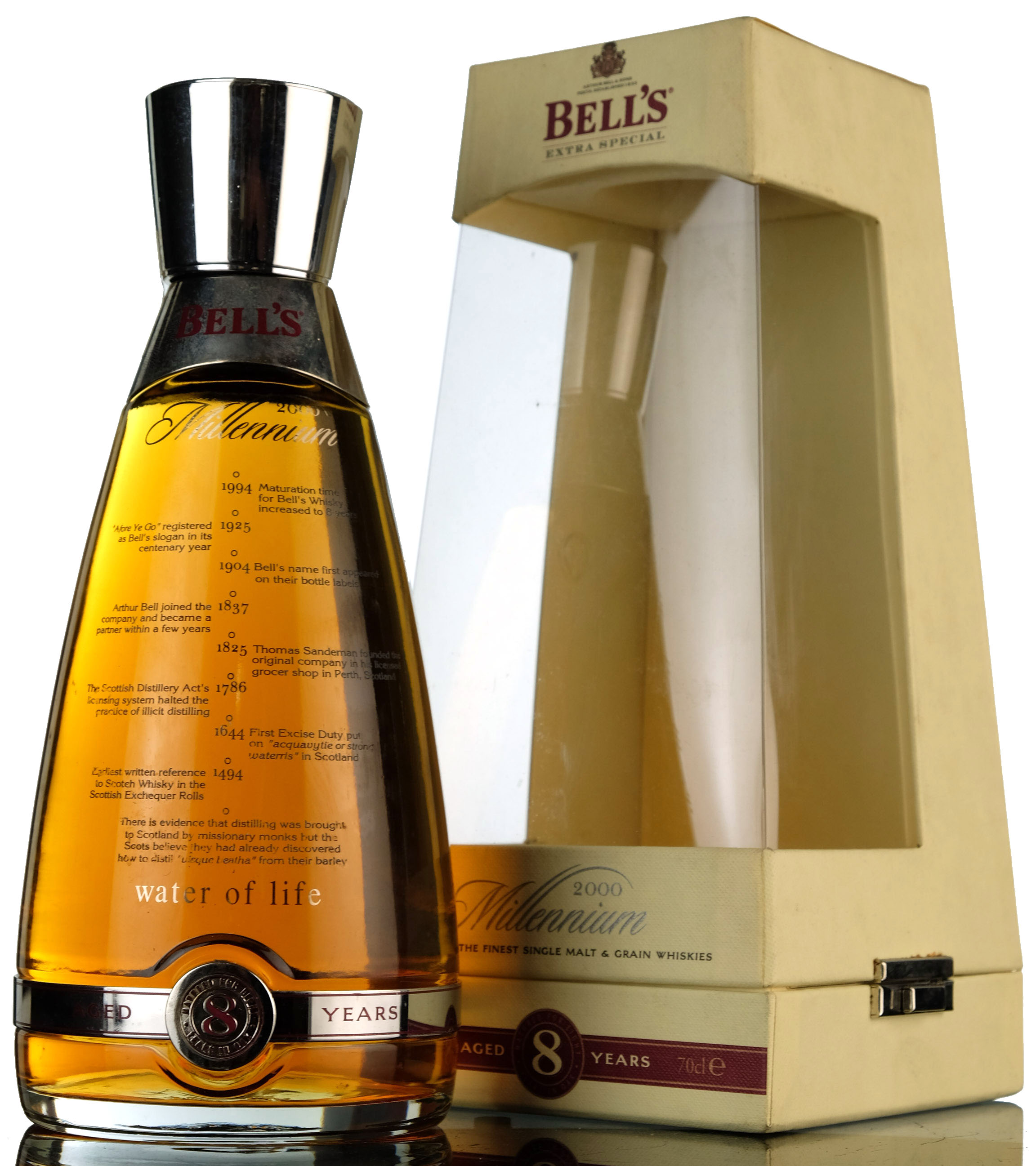 Bells 8 Year Old Extra Special - Millennium 2000 Decanter