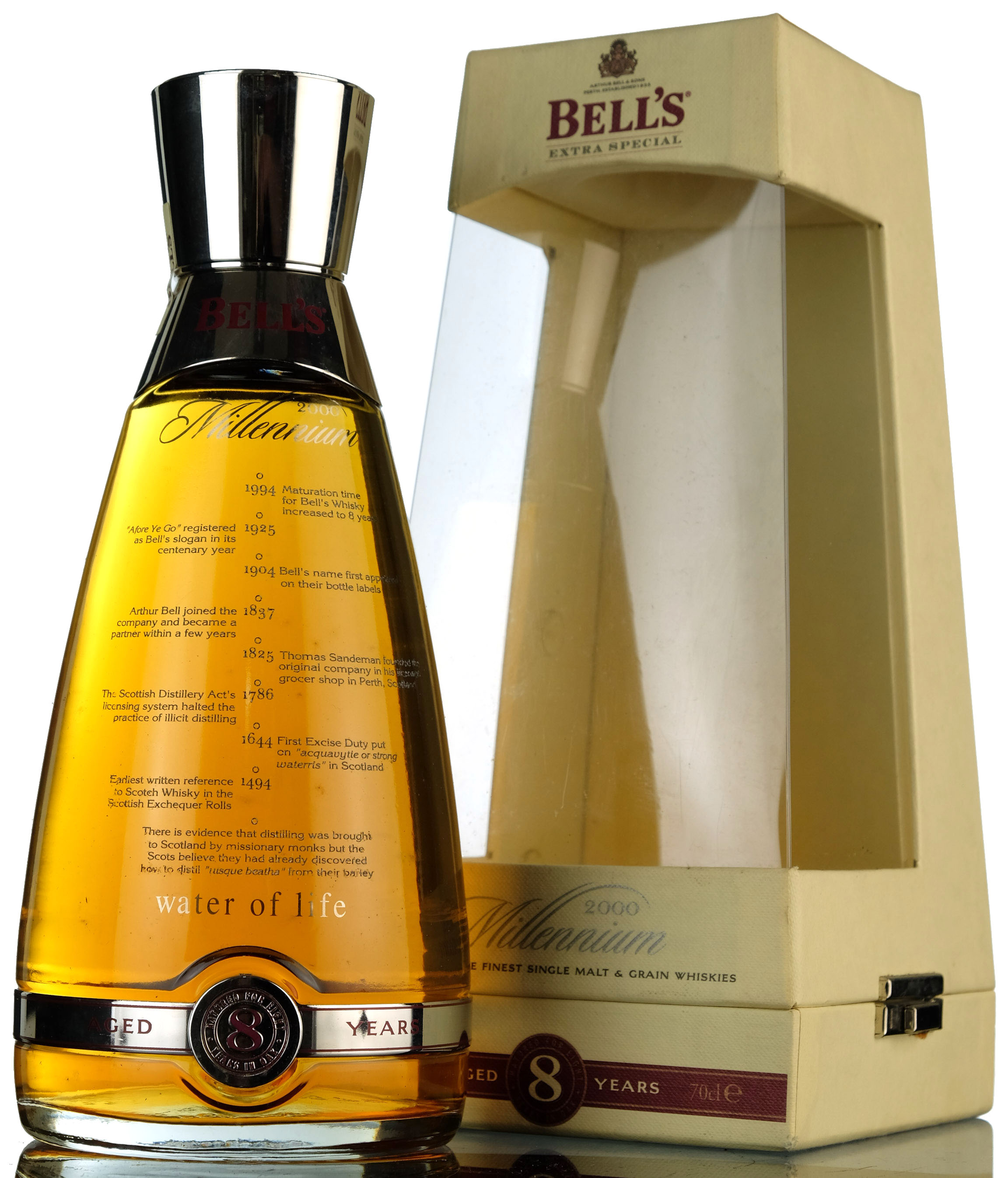 Bells 8 Year Old Extra Special - Millennium 2000 Decanter