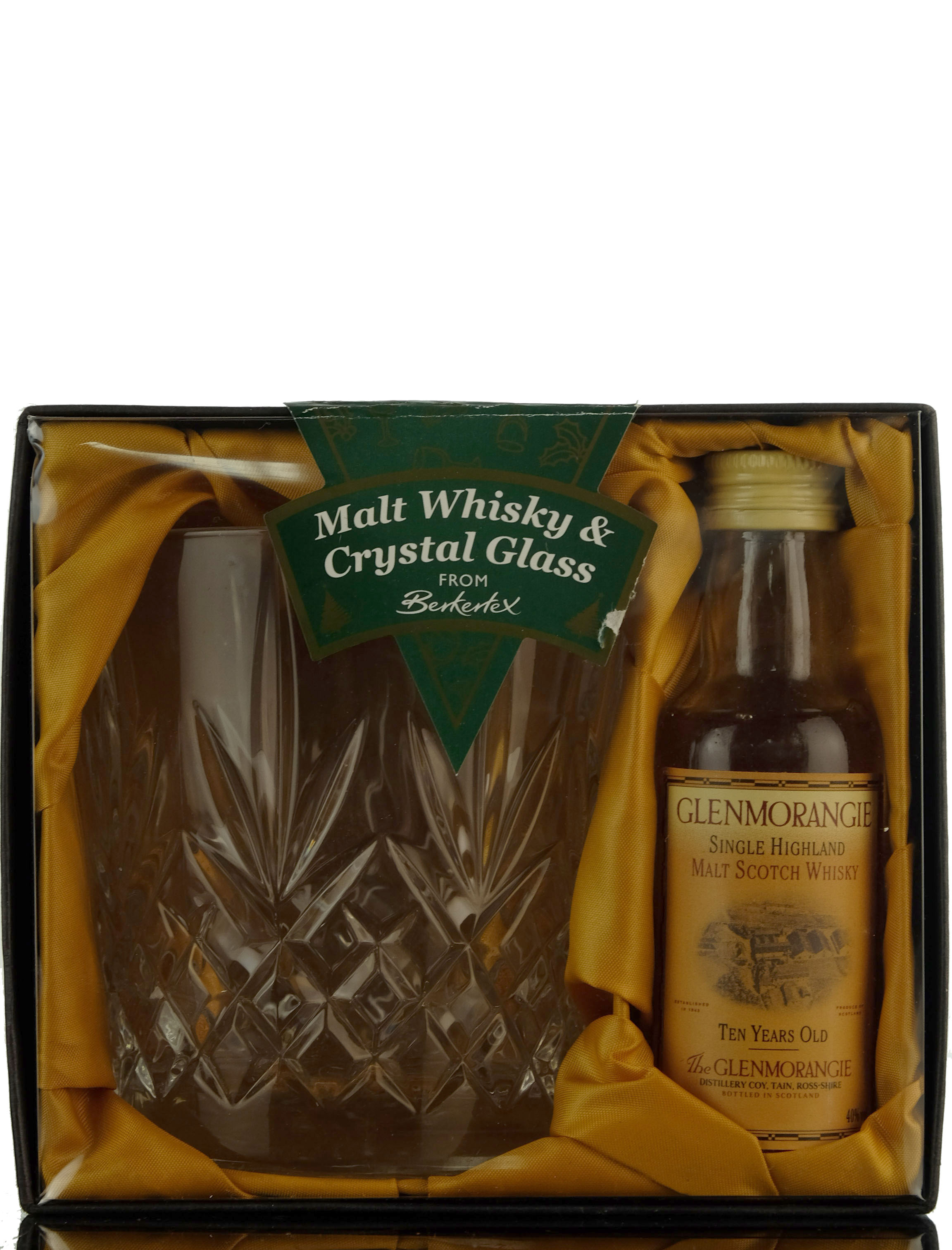 Glenmorangie 10 Year Old - Miniature & Glass