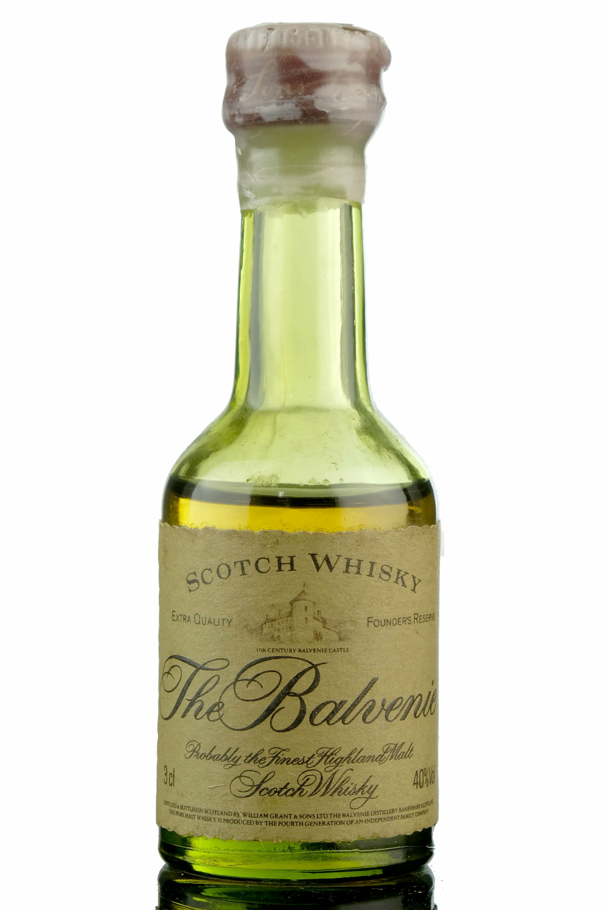 Balvenie Founders Reserve - 1980s - 3cl Miniature