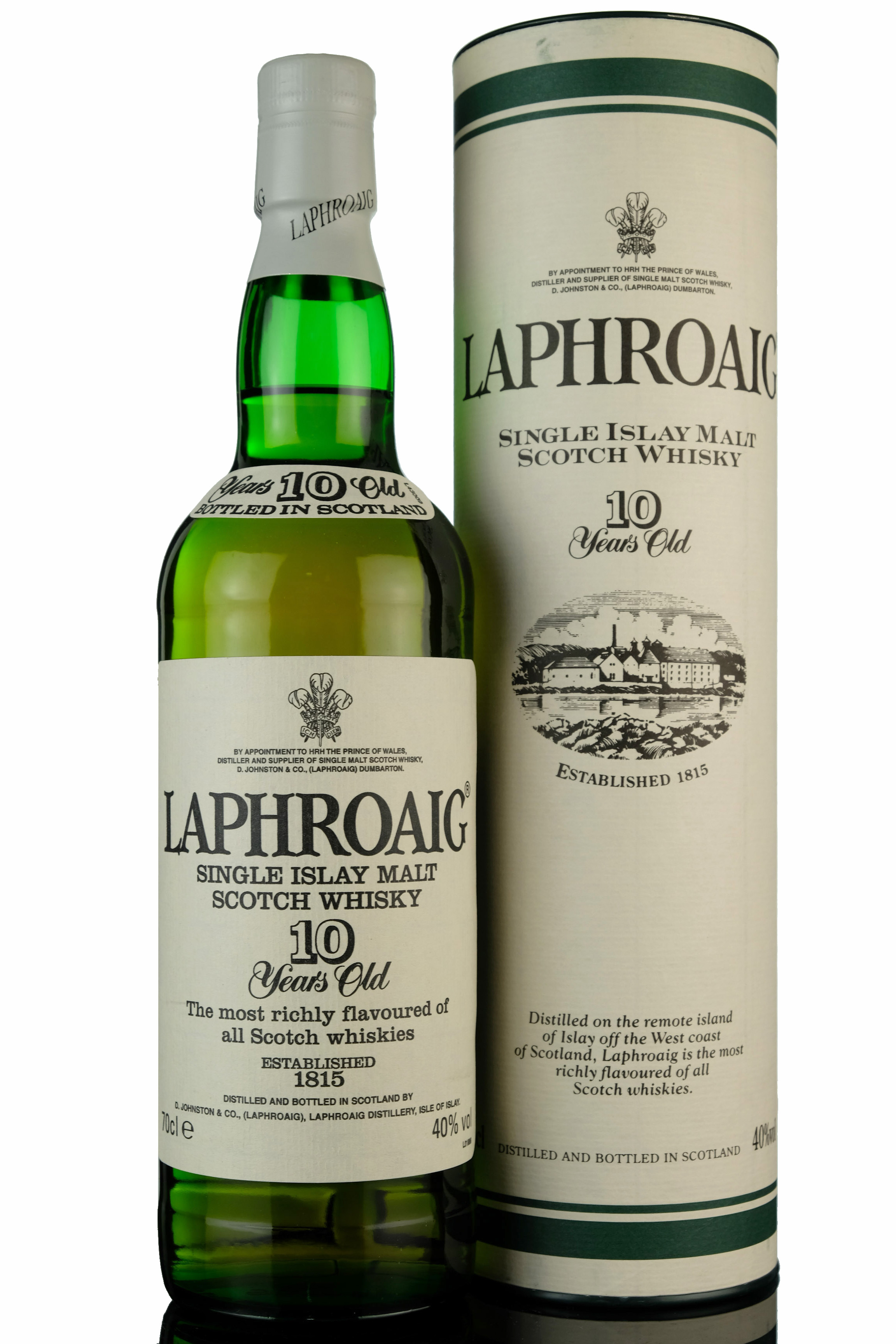 Laphroaig 10 Year Old - Late 1990s