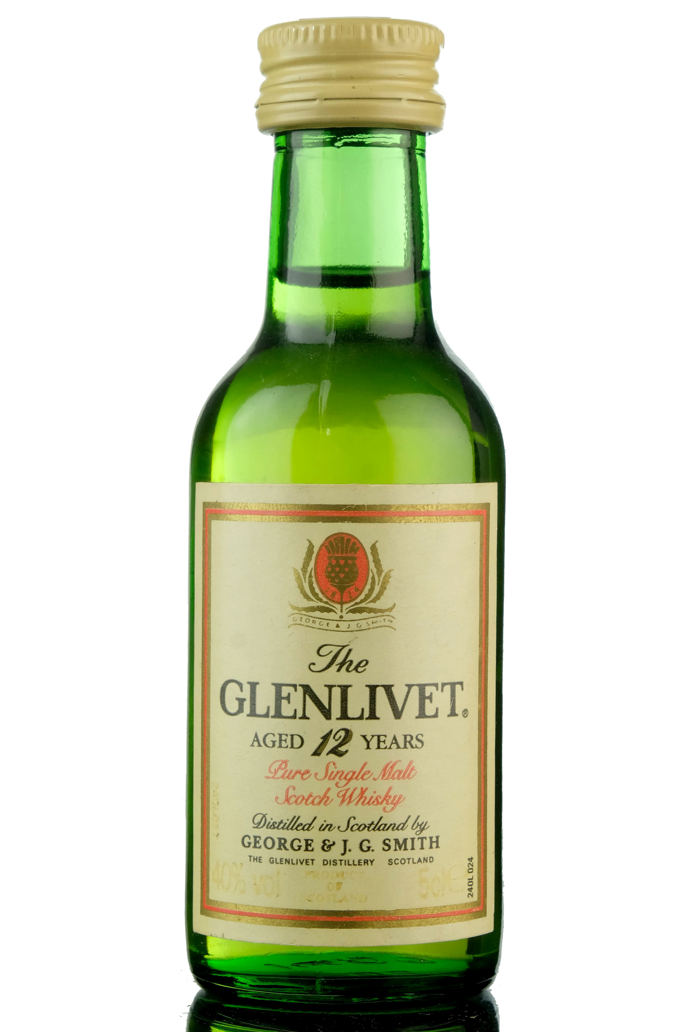 Glenlivet 12 Year Old Miniature