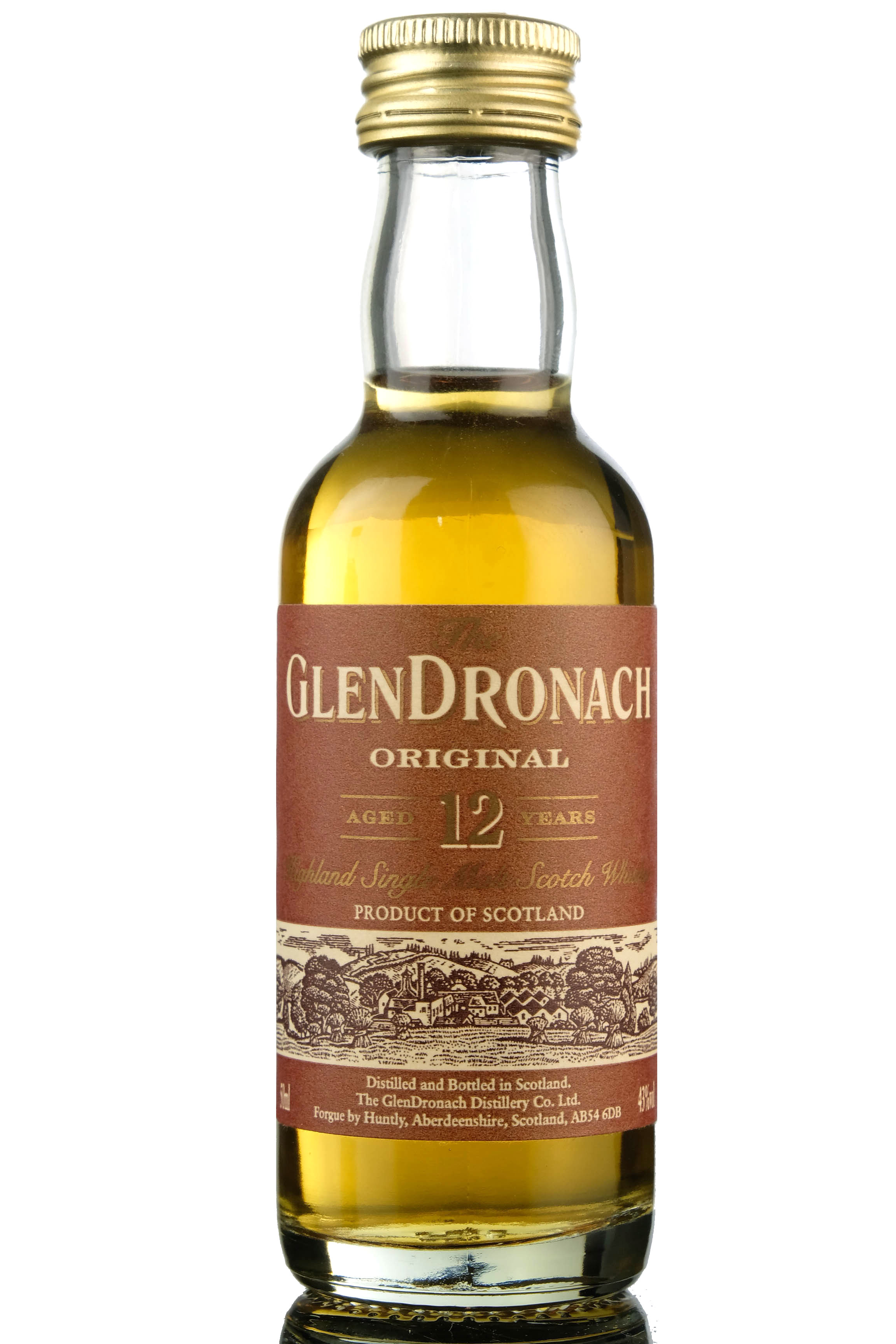 Glendronach 12 Year Old Miniature