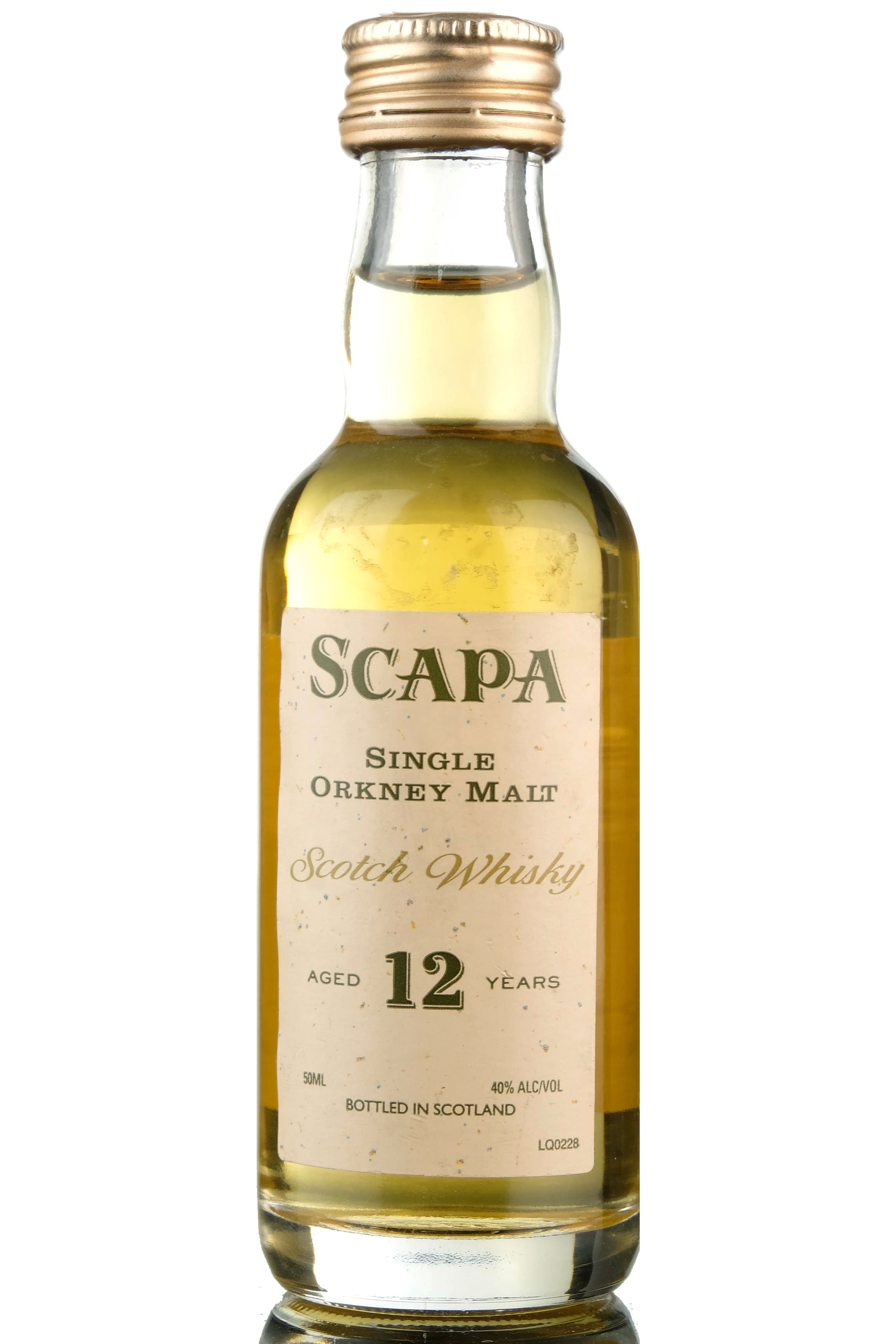 Scapa 12 Year Old Miniature