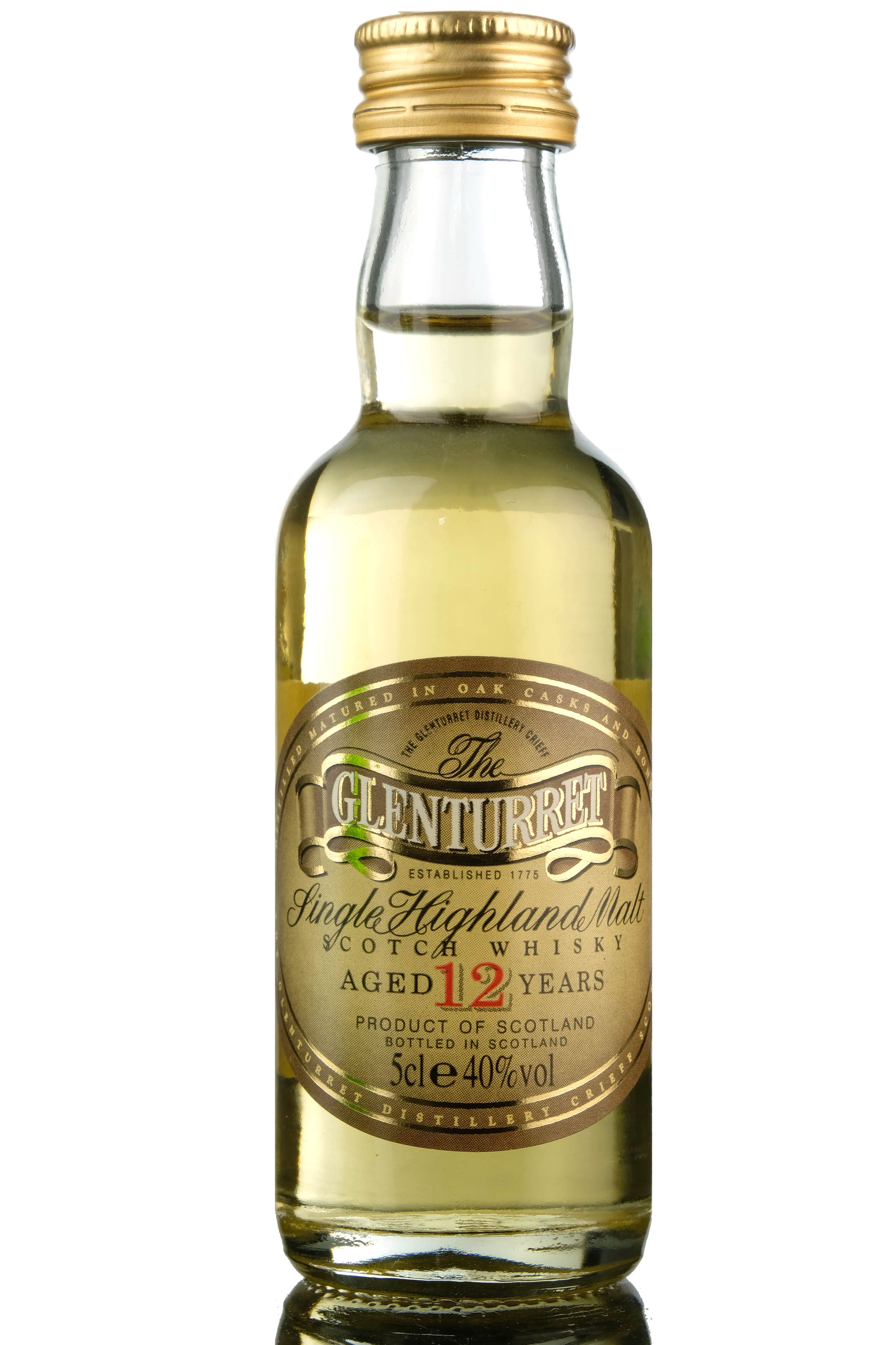 Glenturret 12 Year Old Miniature
