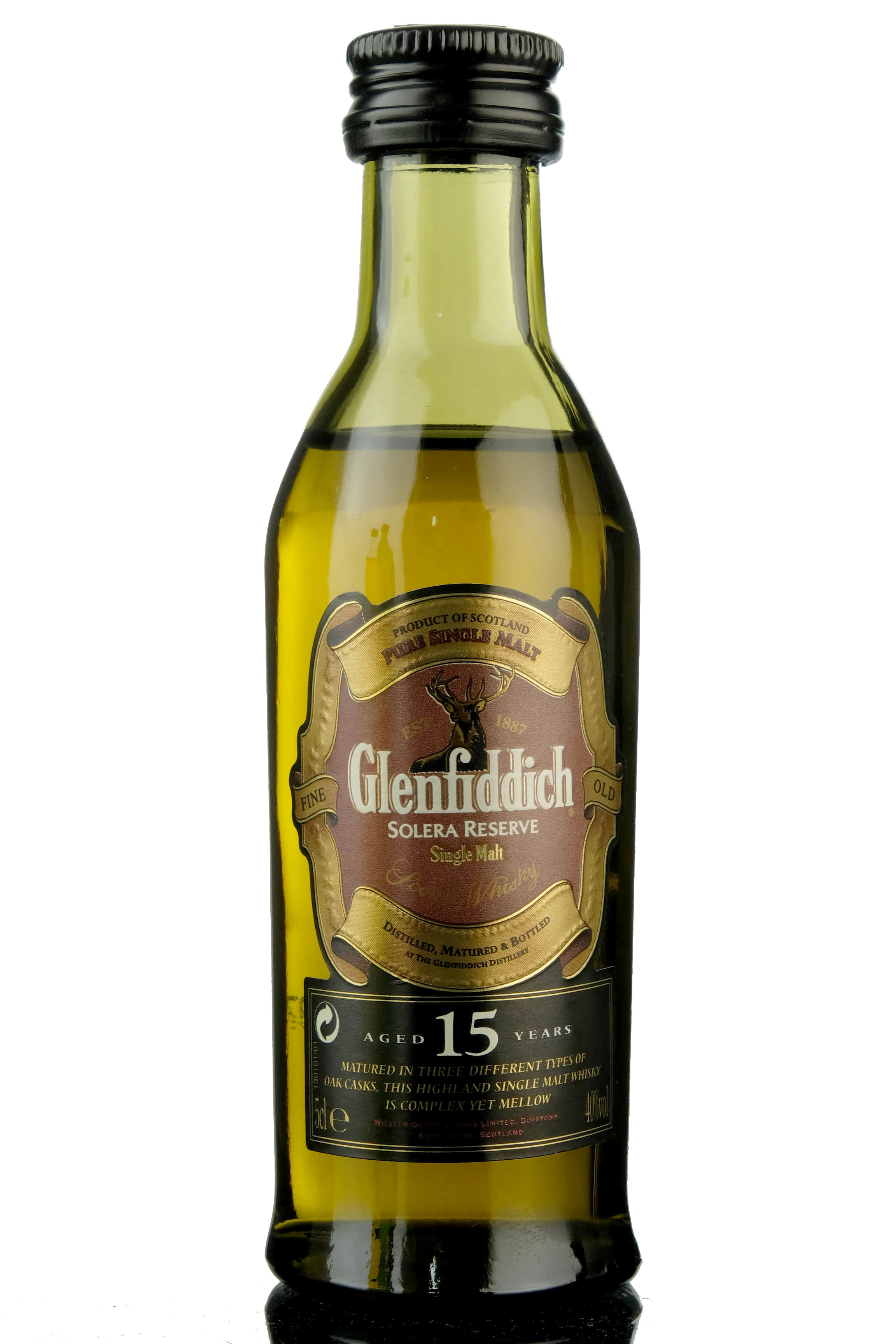 Glenfiddich 15 Year Old - Solera Reserve Miniature