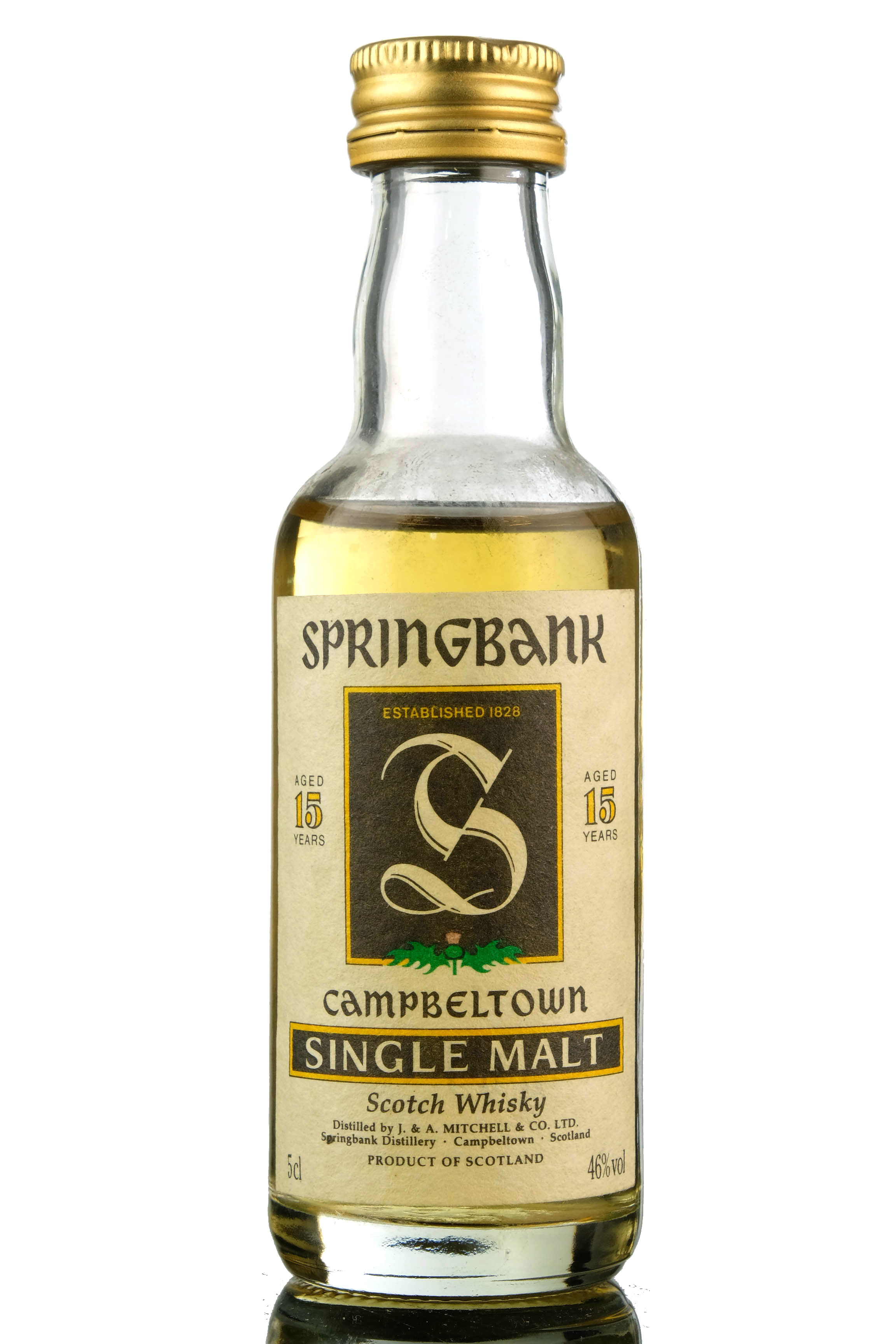 Springbank 15 Year Old Miniature