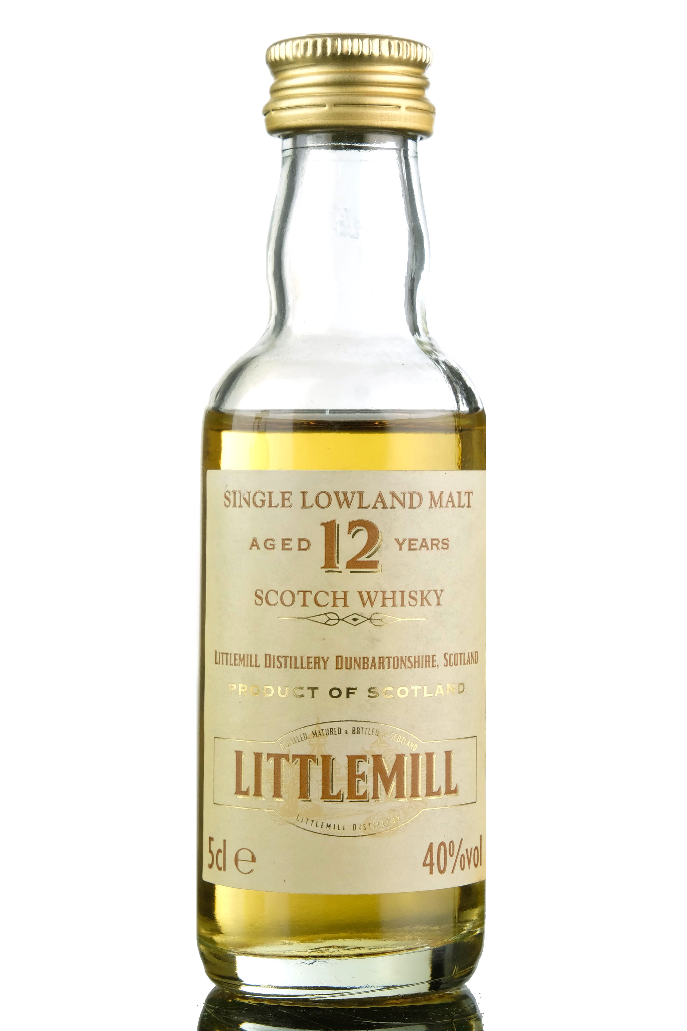 Littlemill 12 Year Old Miniature