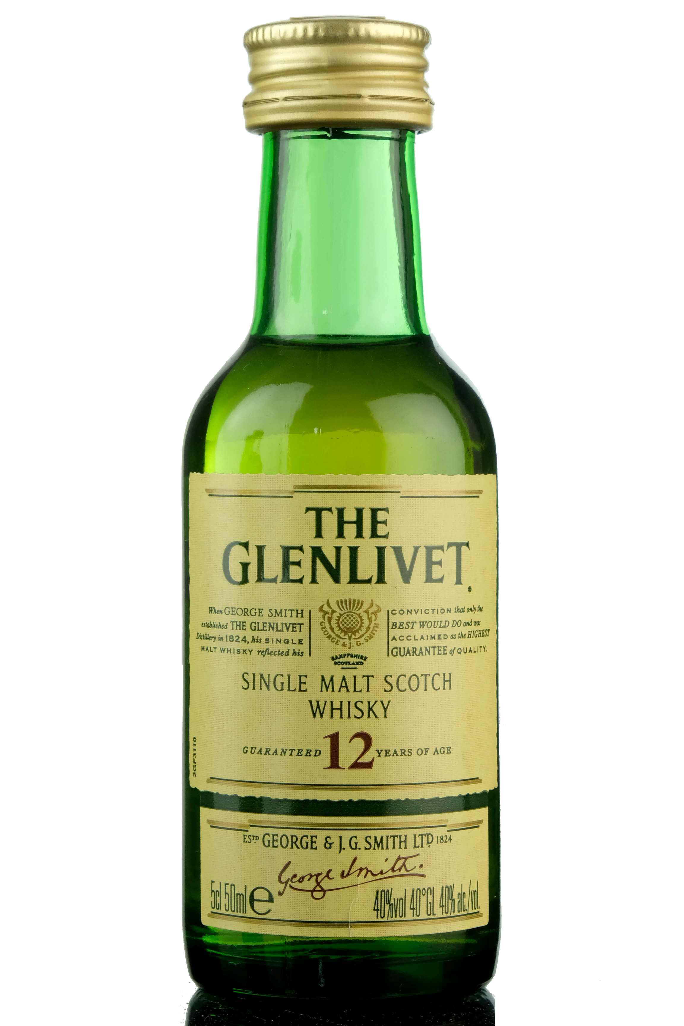 Glenlivet 12 Year Old Miniature