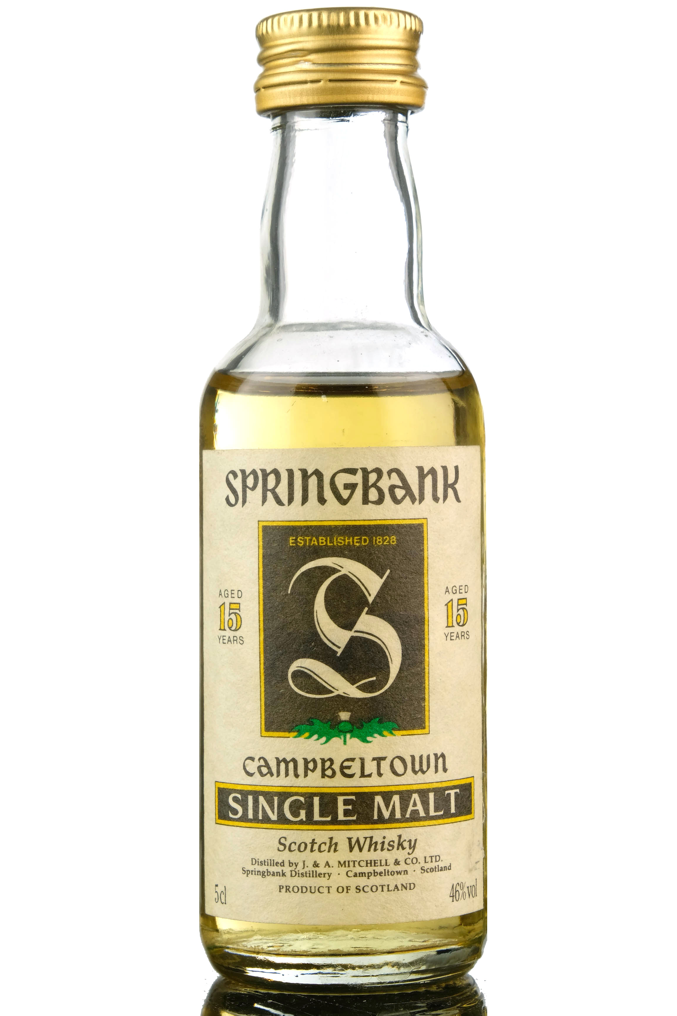 Springbank 15 Year Old Miniature