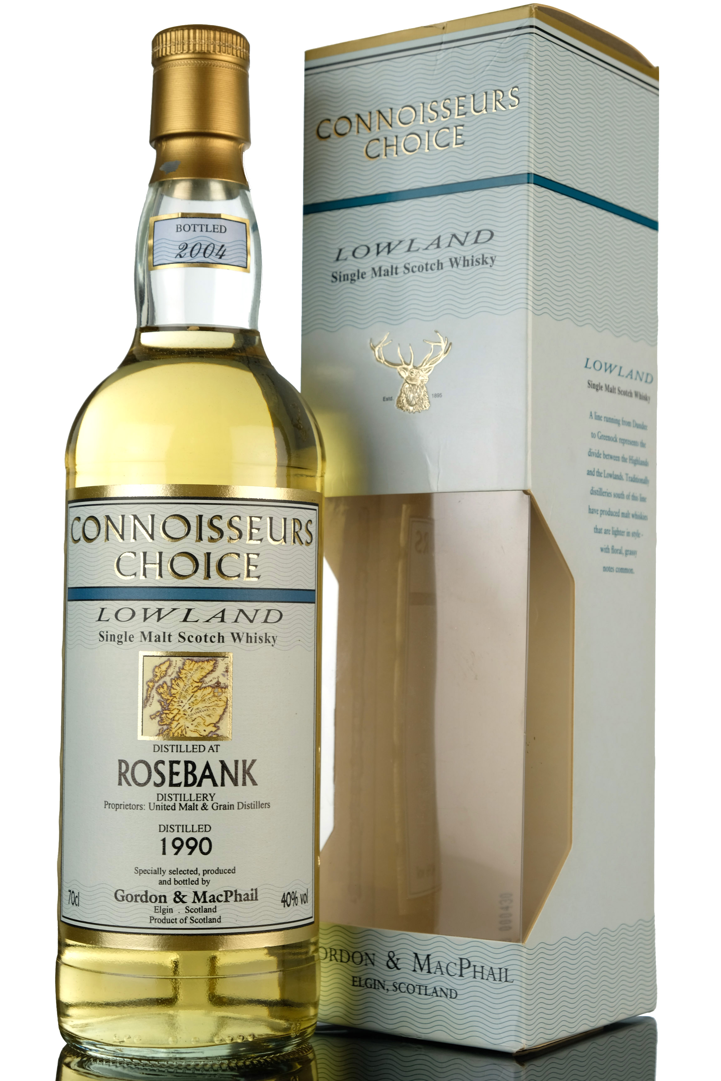 Rosebank 1990-2004 - Gordon & MacPhail - Connoisseurs Choice