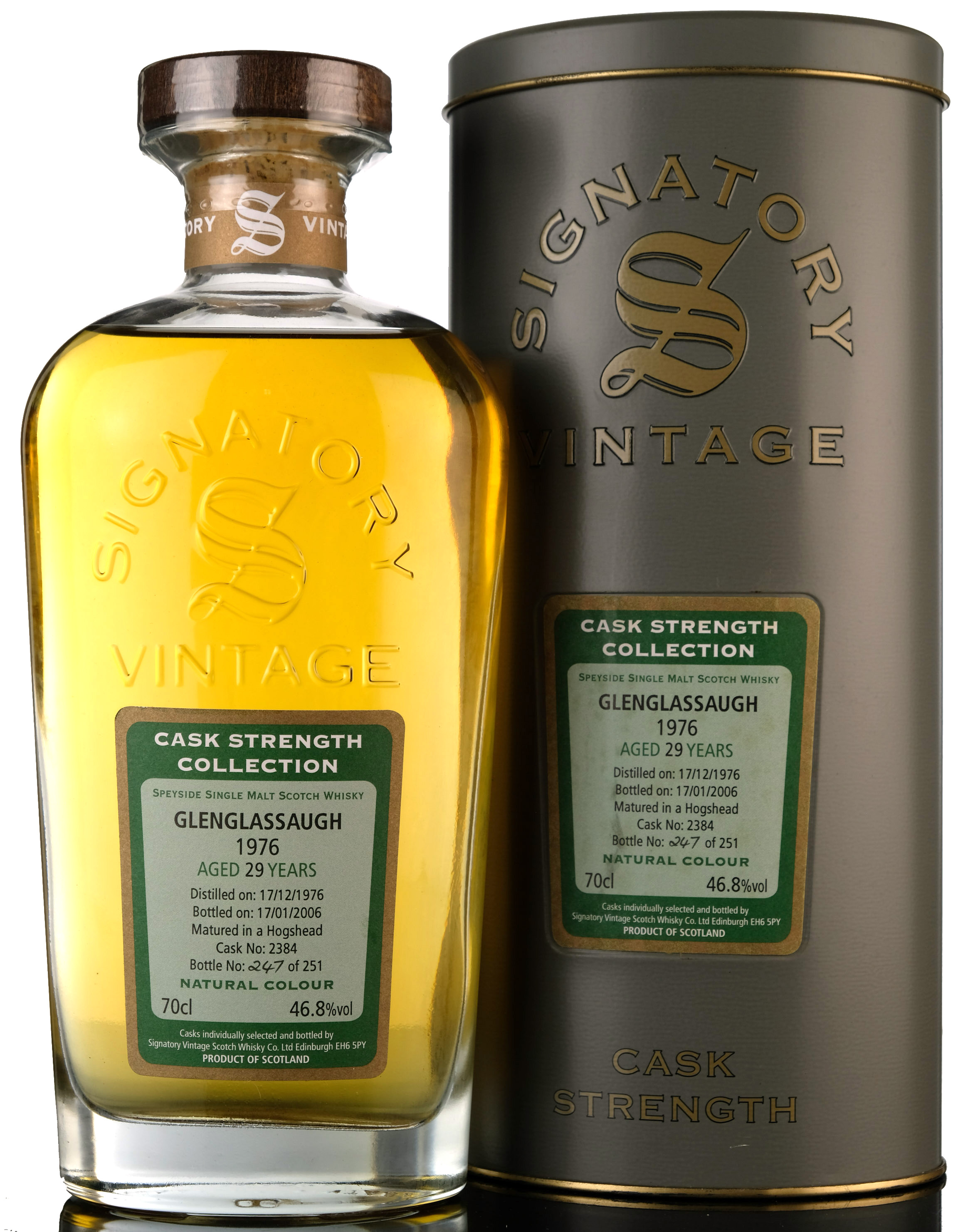 Glenglassaugh 1976 - 2006 29 Signatory Vintage