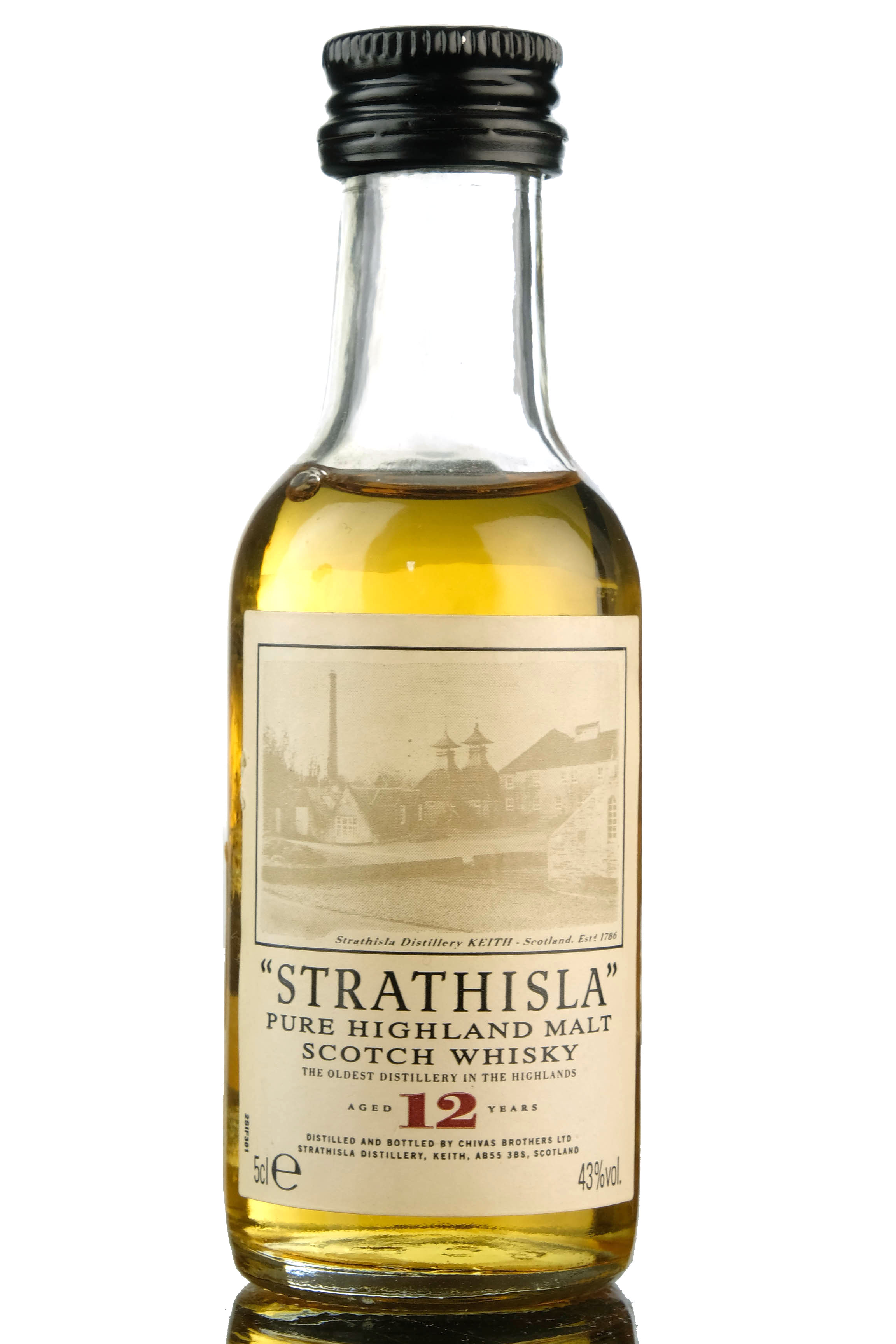 Strathisla 12 Year Old Miniature