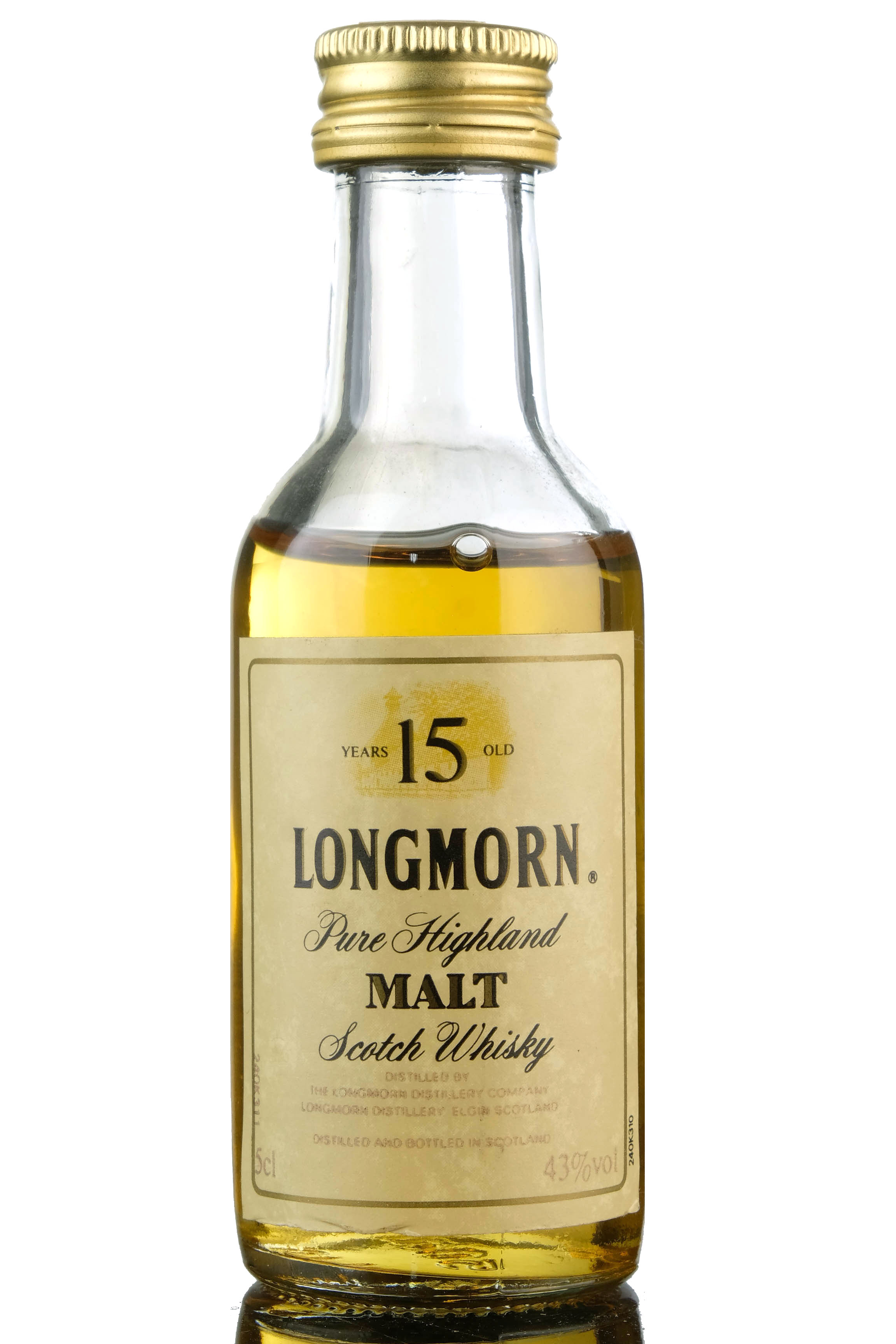 Longmorn 15 Year Old Miniature