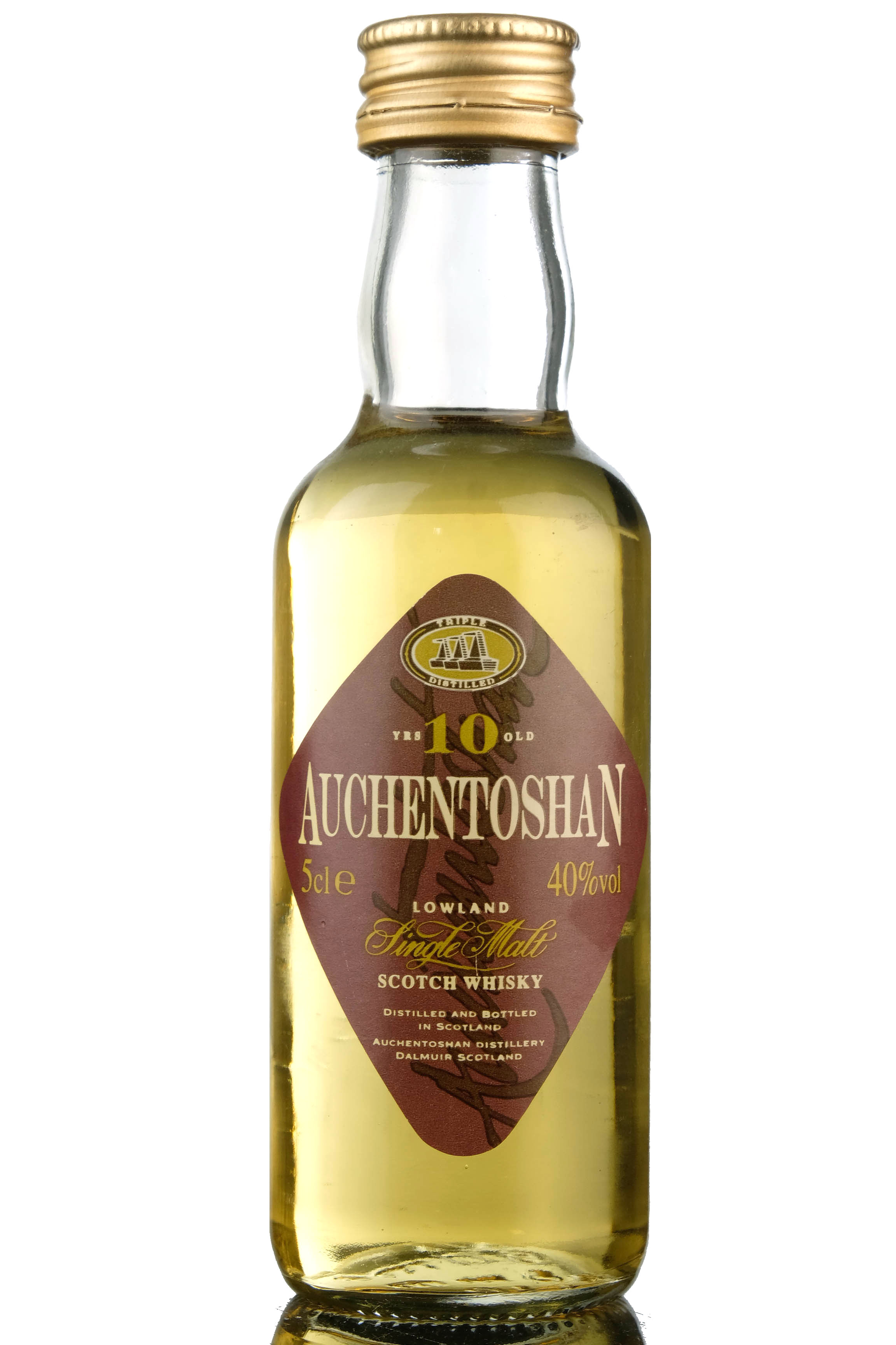 Auchentoshan 10 Year Old Miniature - 1990s