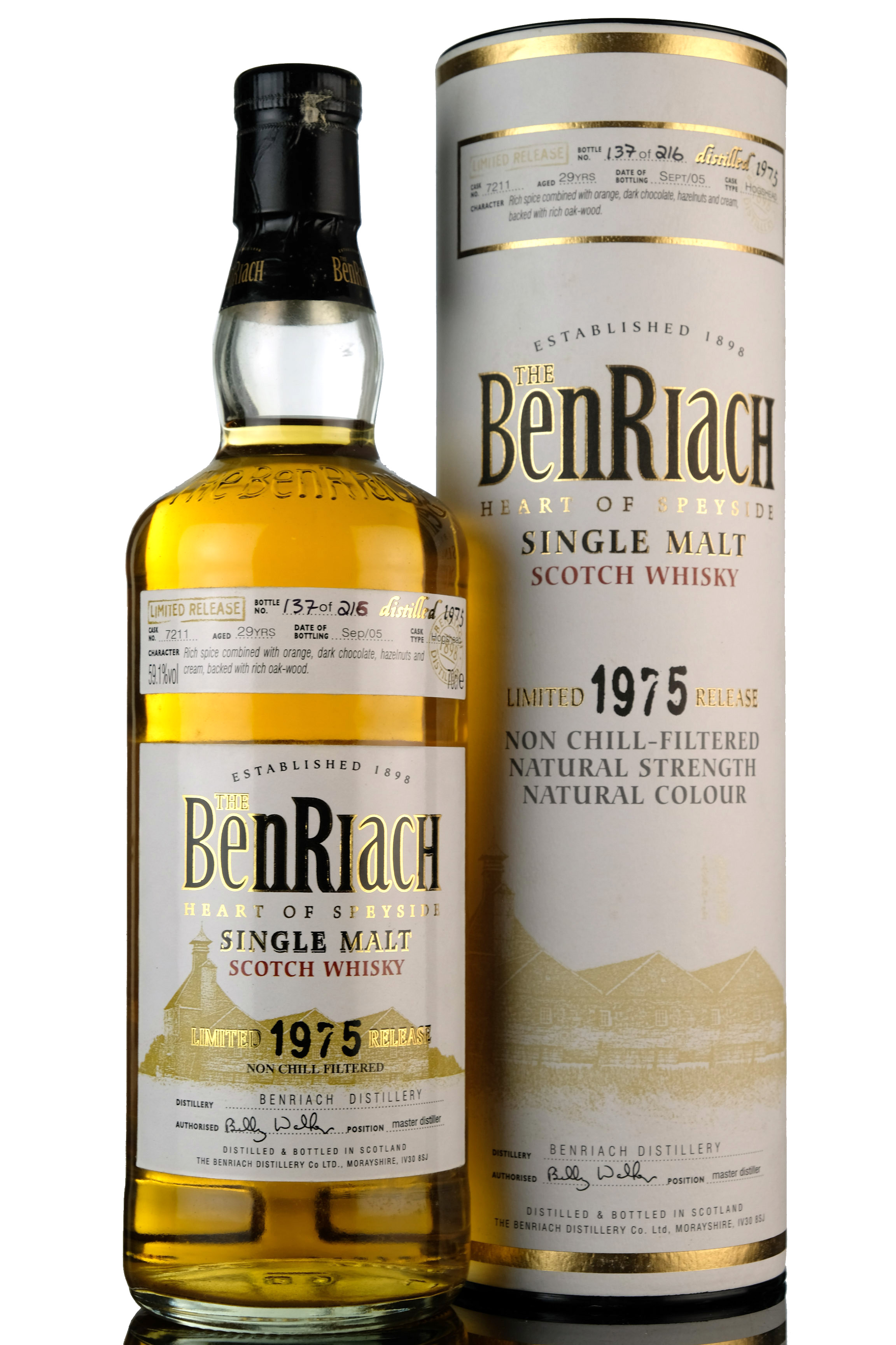 Benriach 1975 - 2005 29 Single Cask 7211