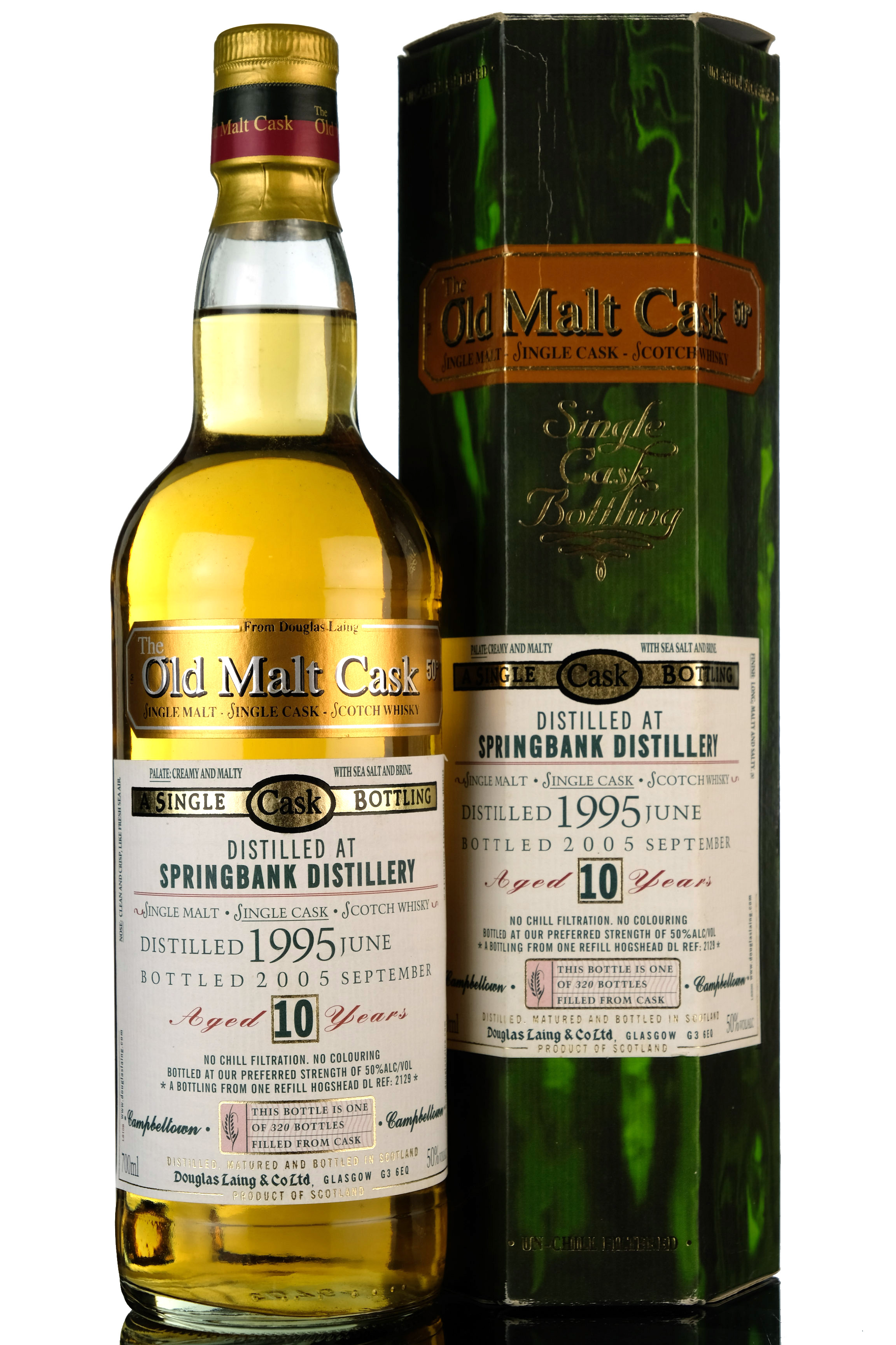 Springbank 19952005 10 Year Old Douglas Laing Old Malt Cask