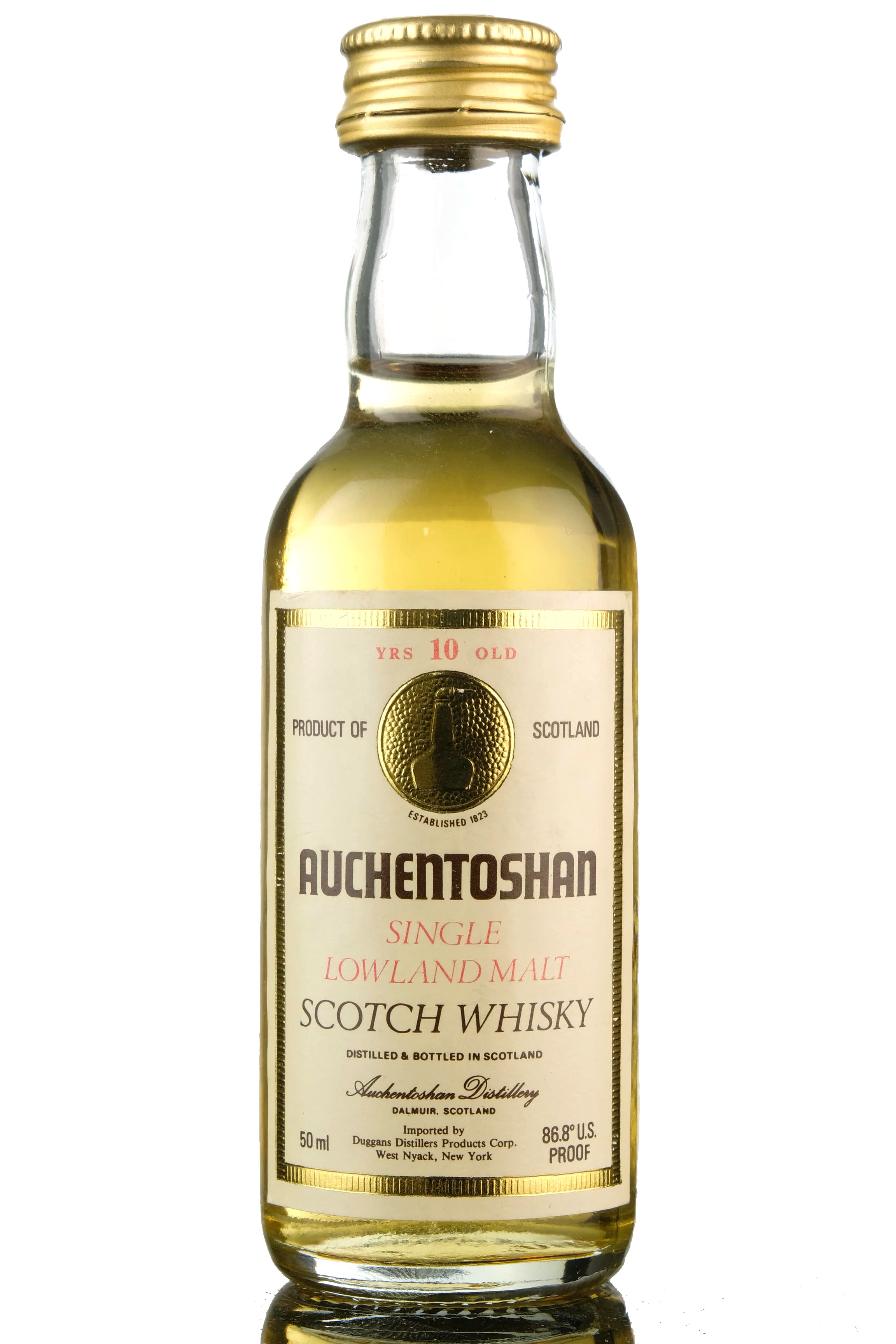 Auchentoshan 10 Year Old - 86.8 US Proof Miniature