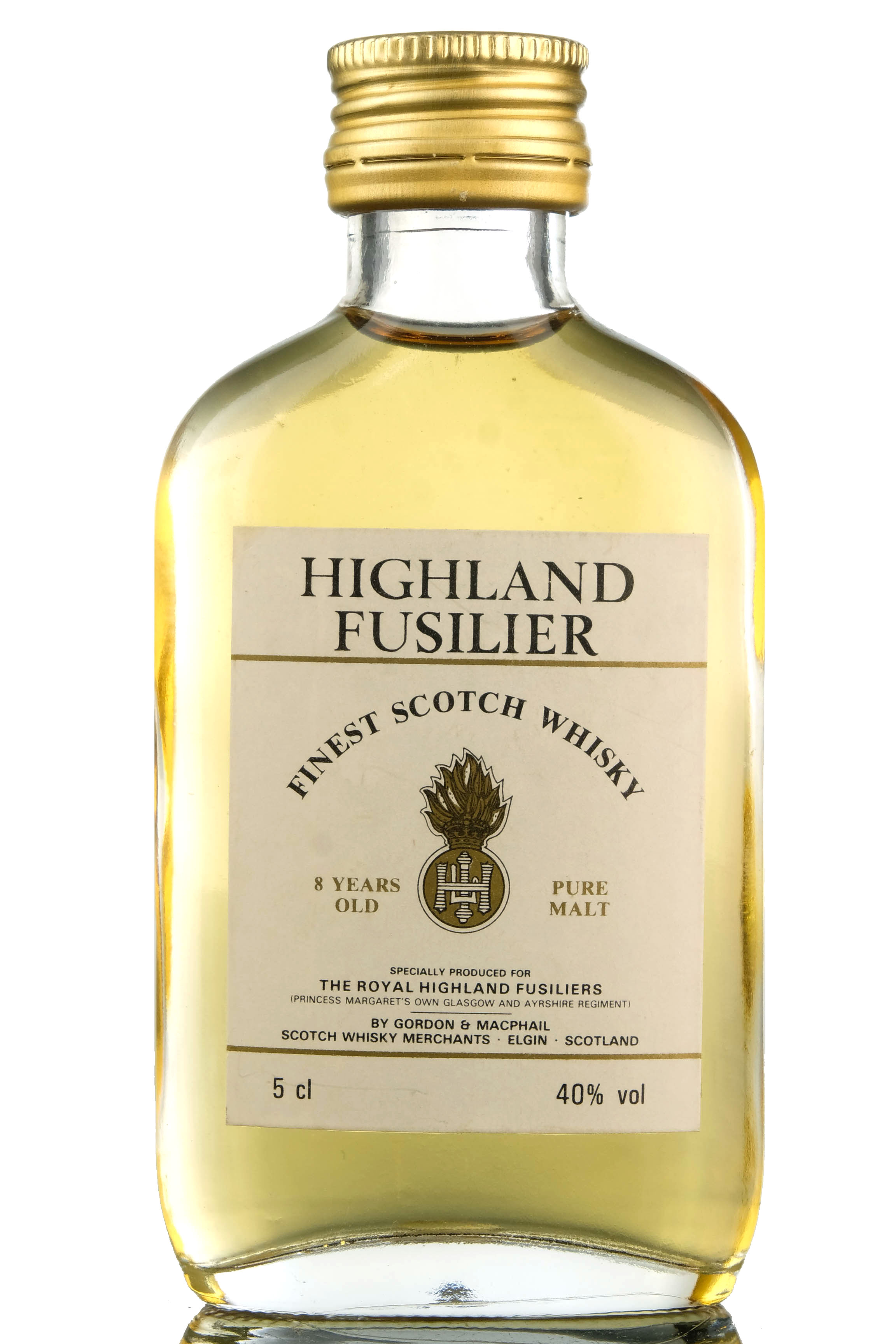 Highland Fusilier 8 Year Old - Gordon & MacPhail Miniature