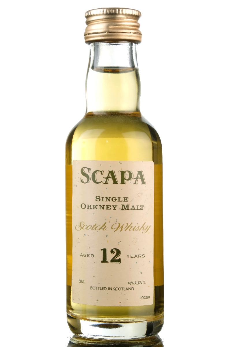 Scapa 12 Year Old Miniature
