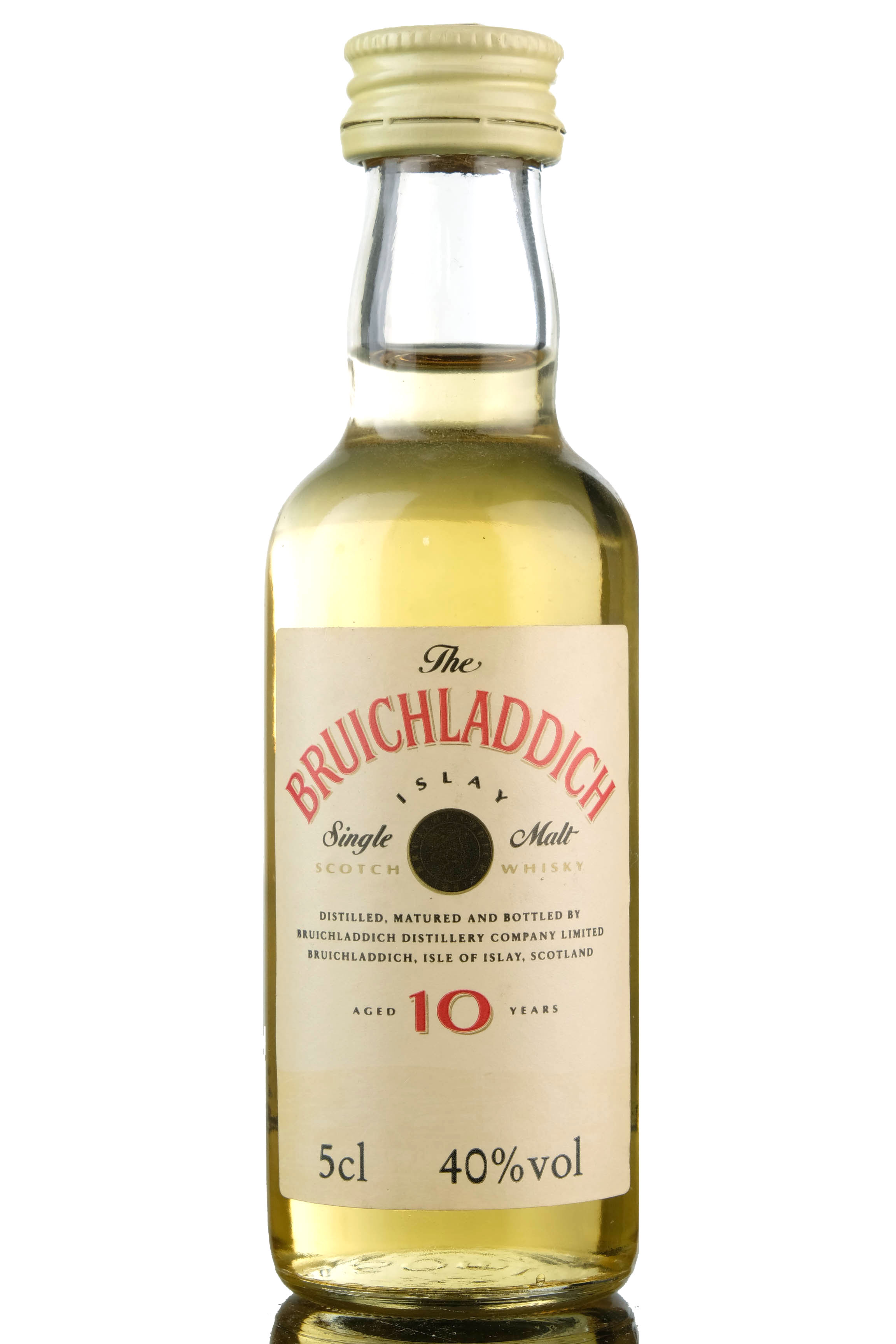 Bruichladdich 10 Year Old - 1990s - Miniature