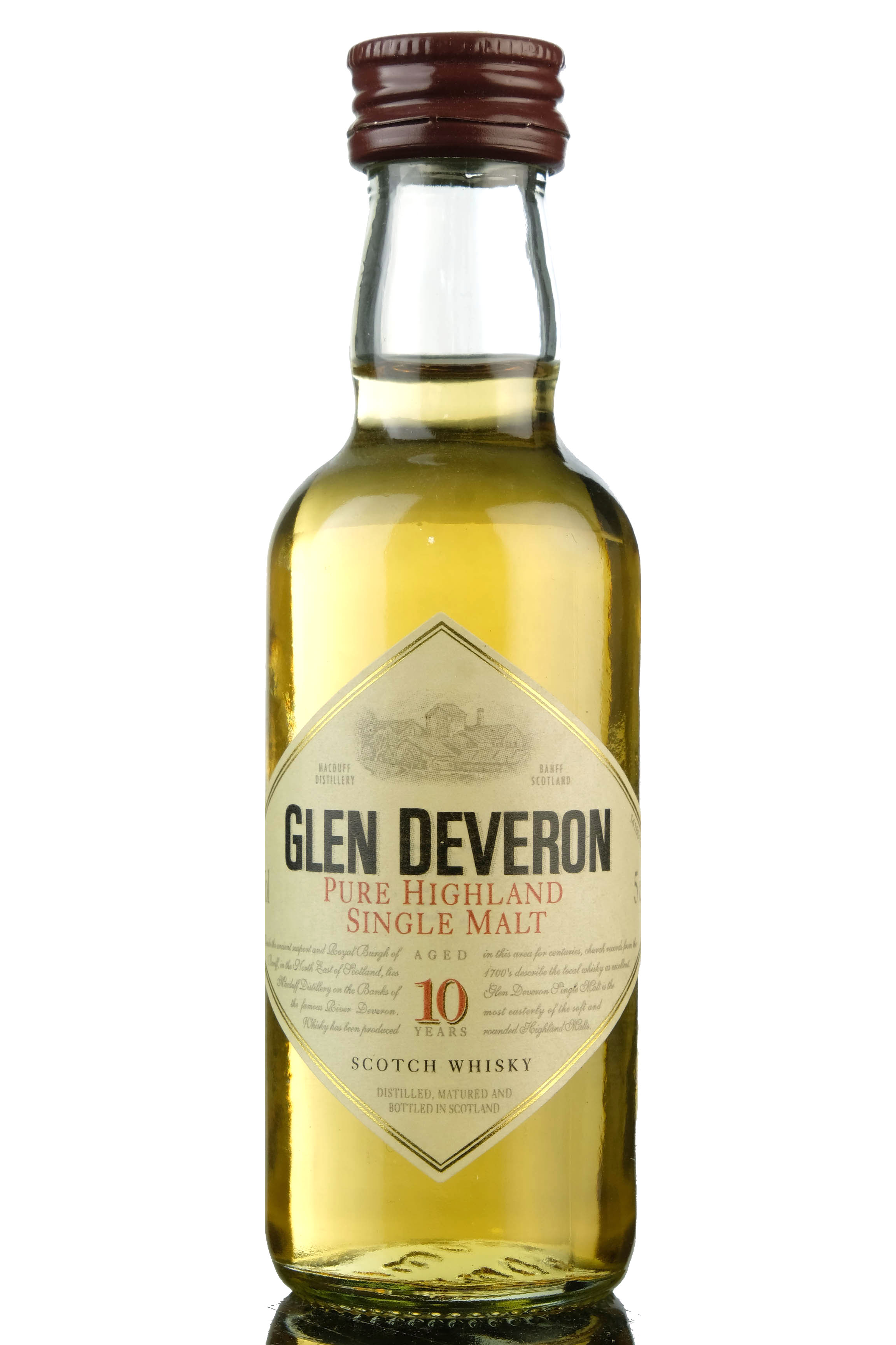 Glen Deveron 10 Year Old Miniature