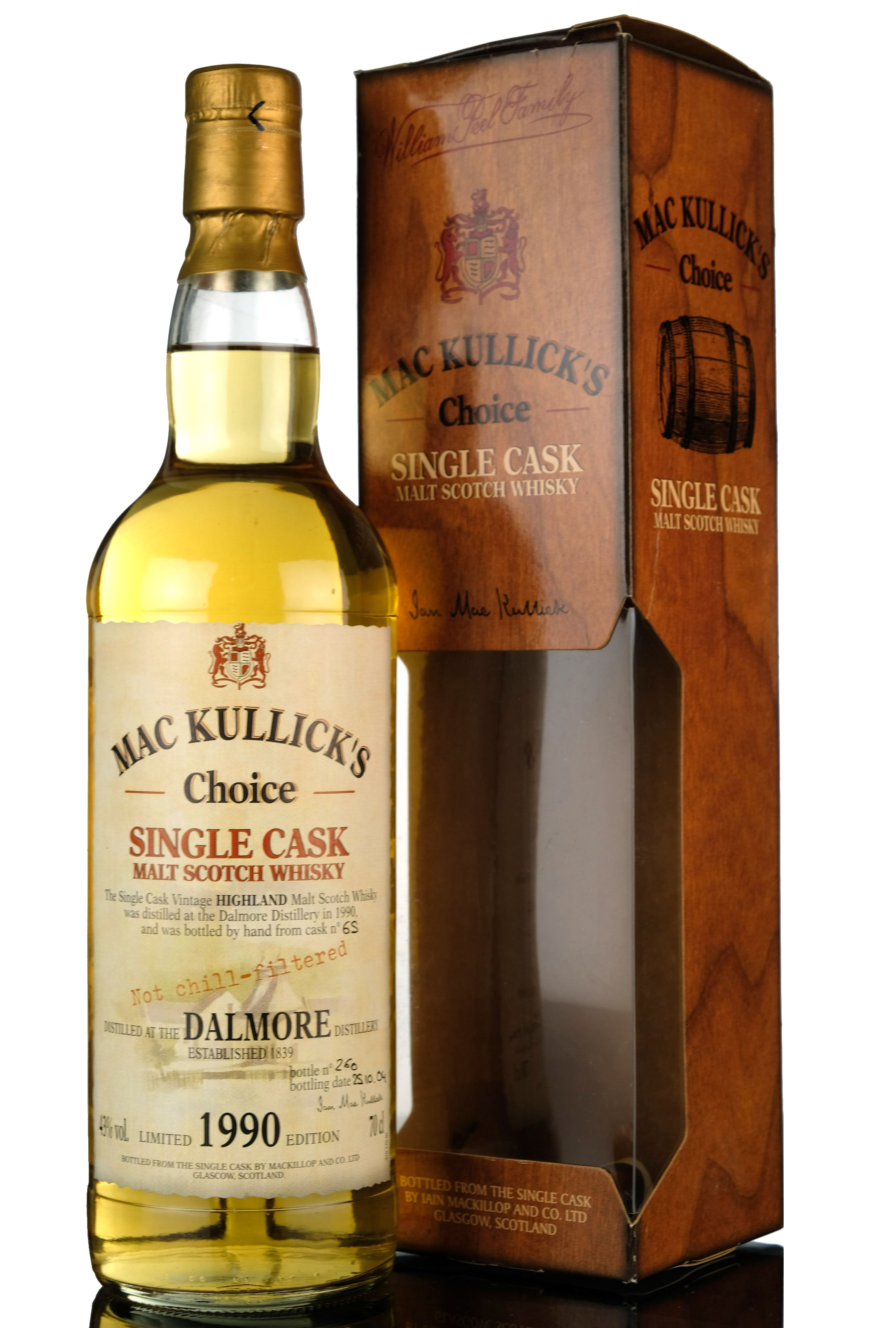 Dalmore 1986 - 2004 Mackullicks Choice Single Cask 65