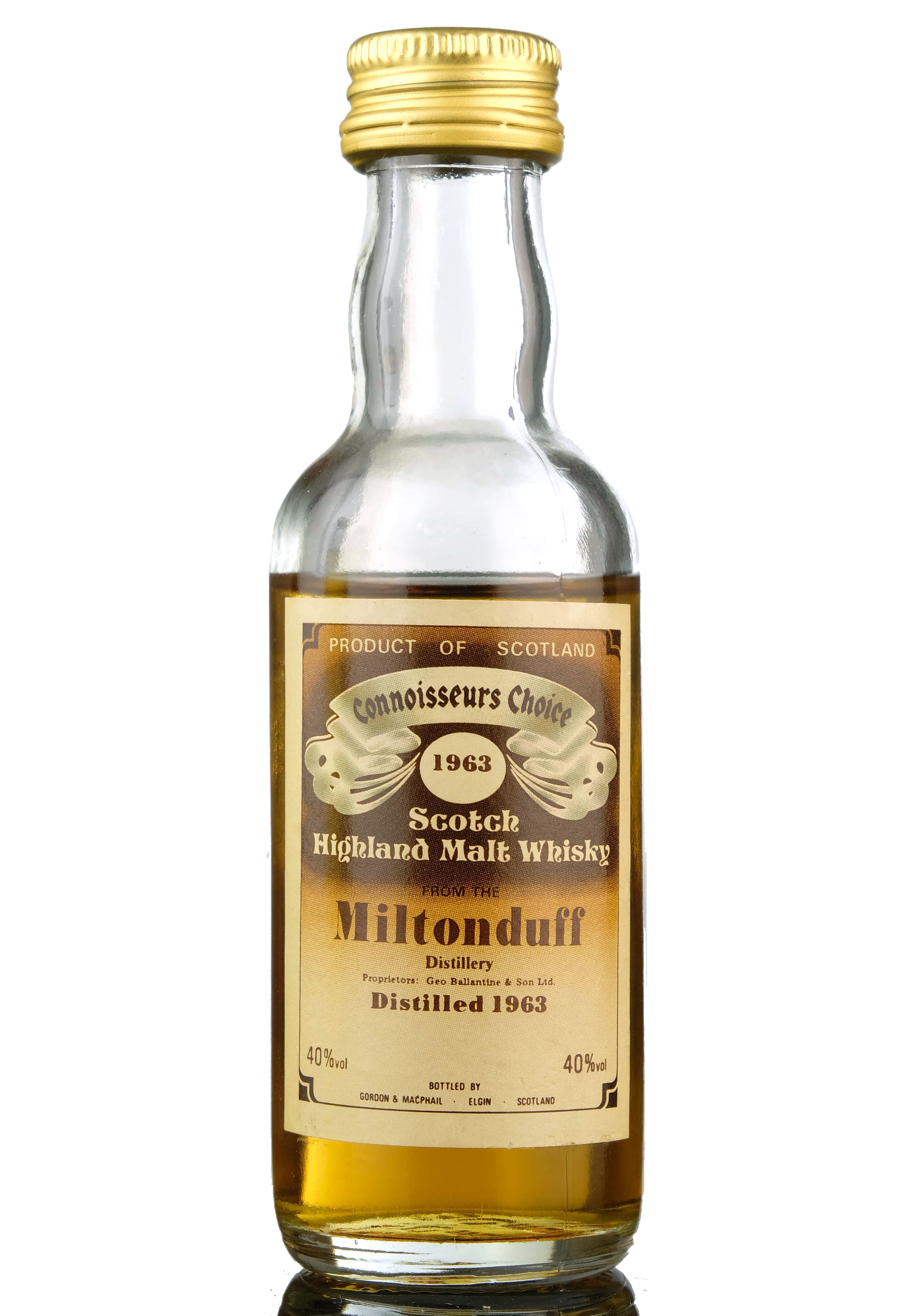 Miltonduff 1963 - Connoisseurs Choice Miniature