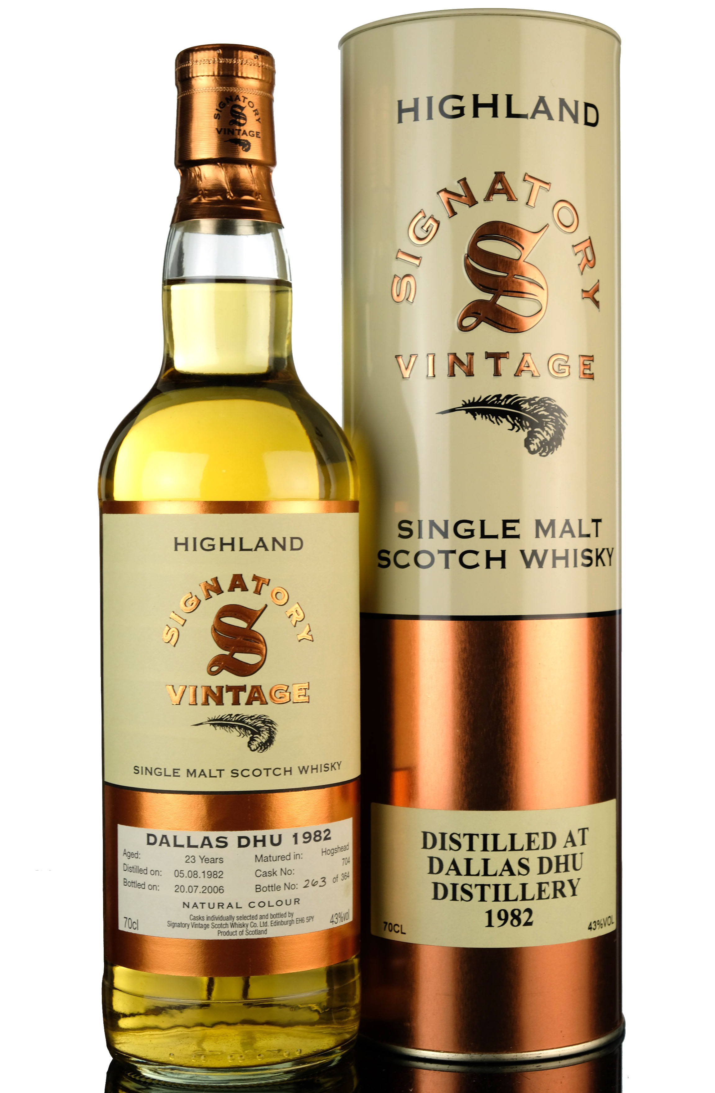 Dallas Dhu 1982 - 2006 23 Signatory Vintage