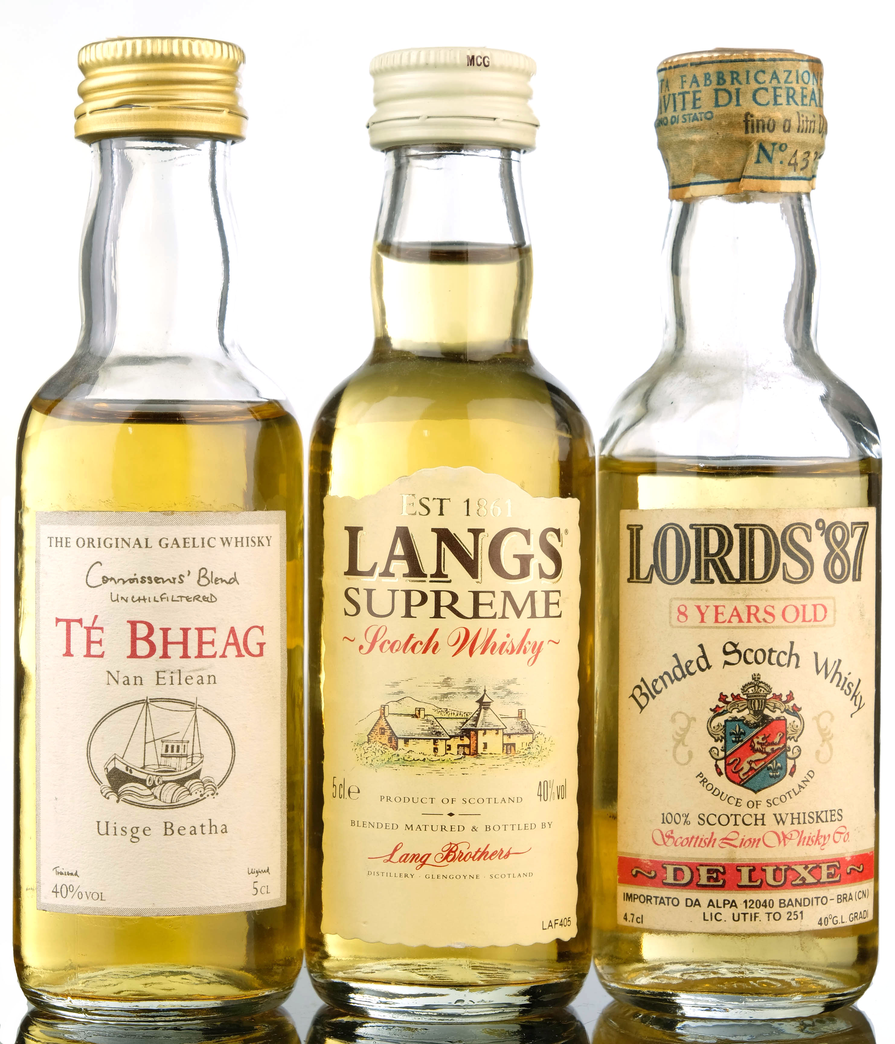 3 x Assorted Miniatures