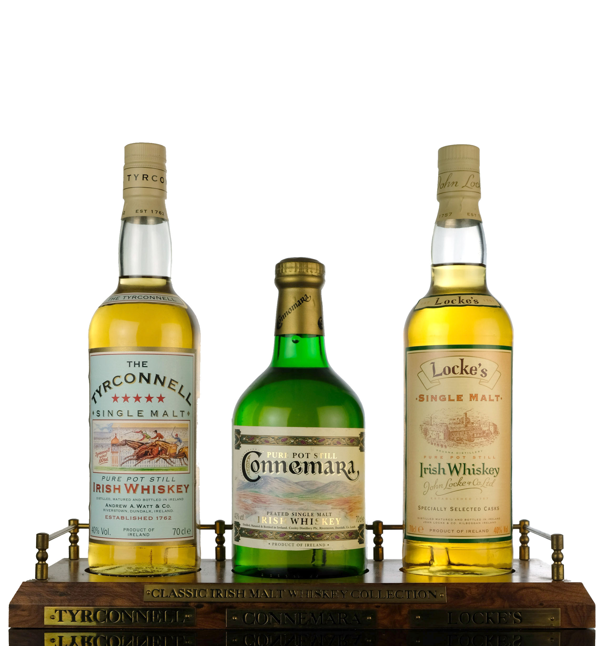 Irish Whiskey Set & Plinth