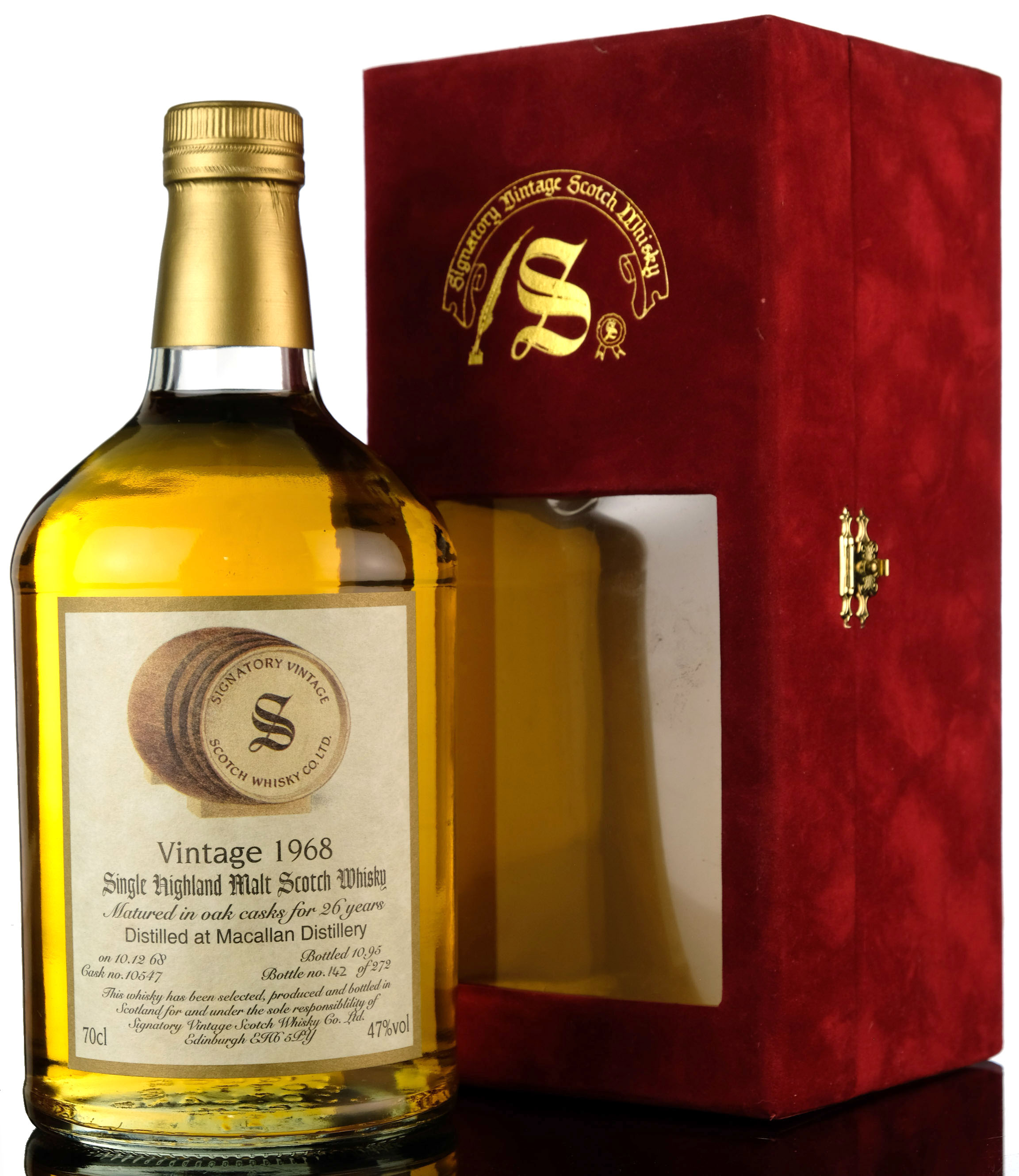 Macallan 1968 - 1995 26 Signatory Vintage Single Cask 10547