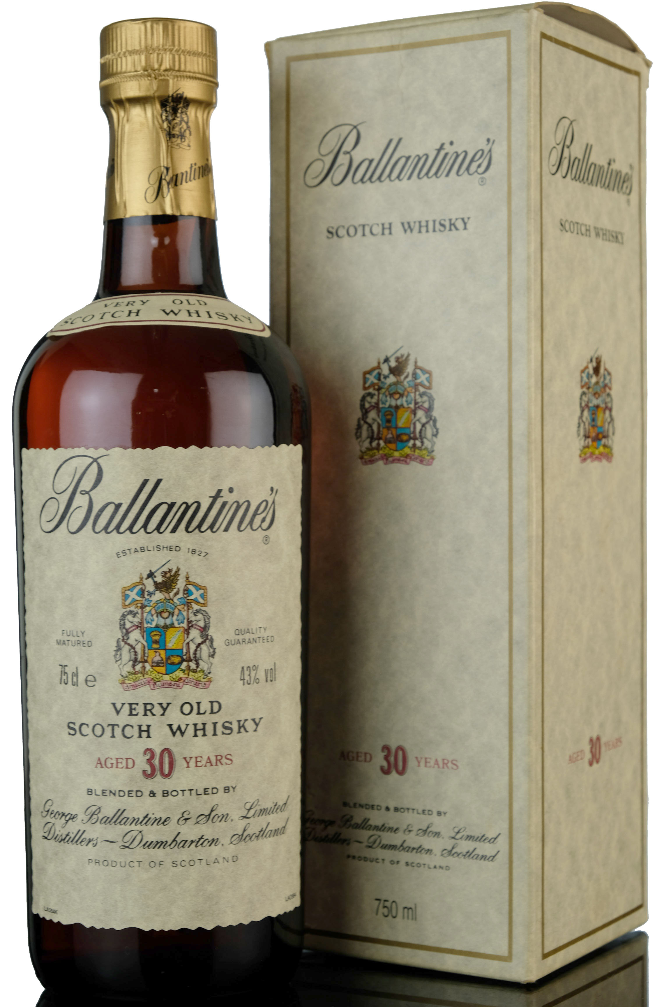 Ballantines 30 Year Old - 1980s
