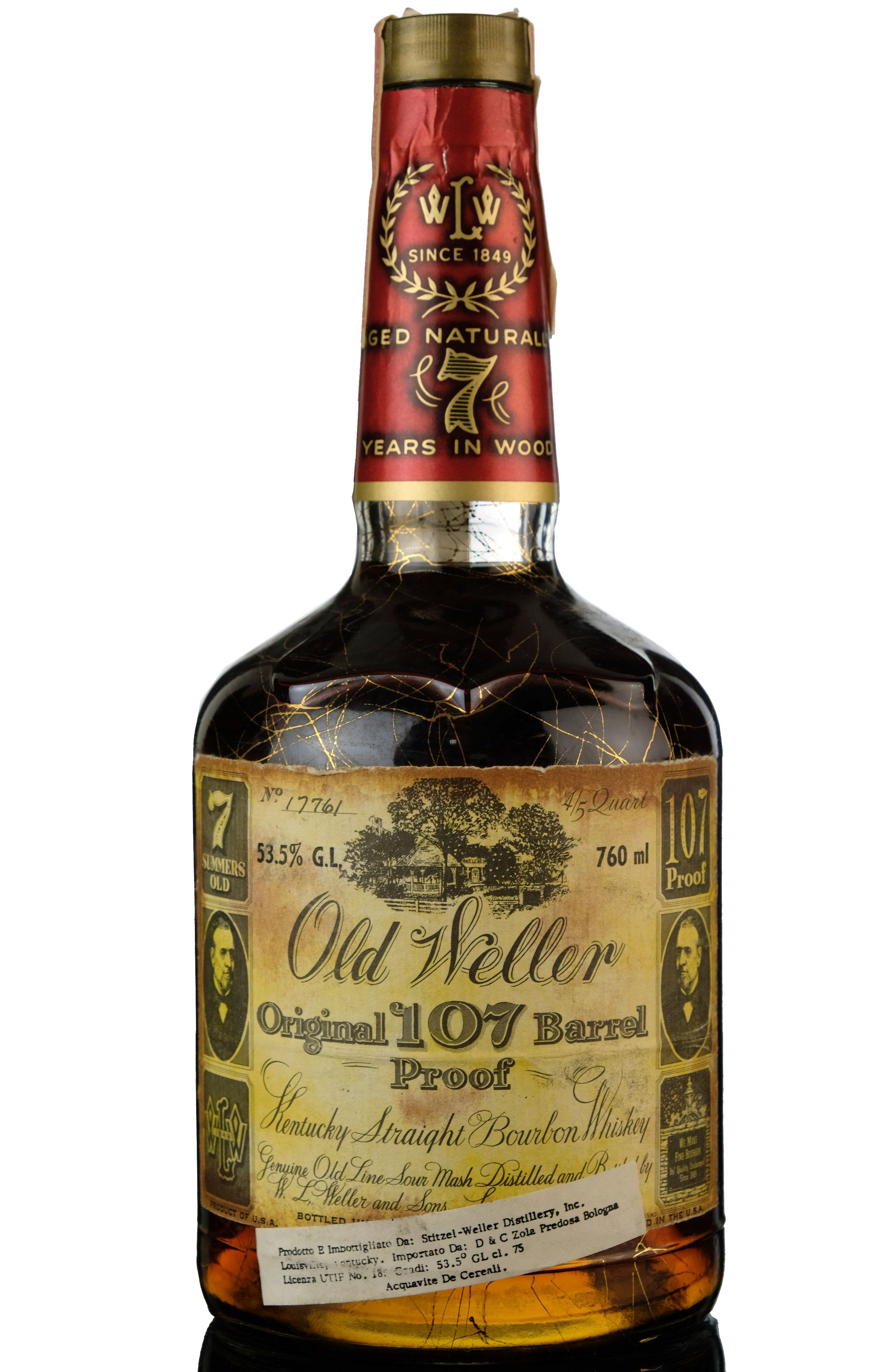 Old Weller 7 Kentucky Straight Bourbon Whiskey