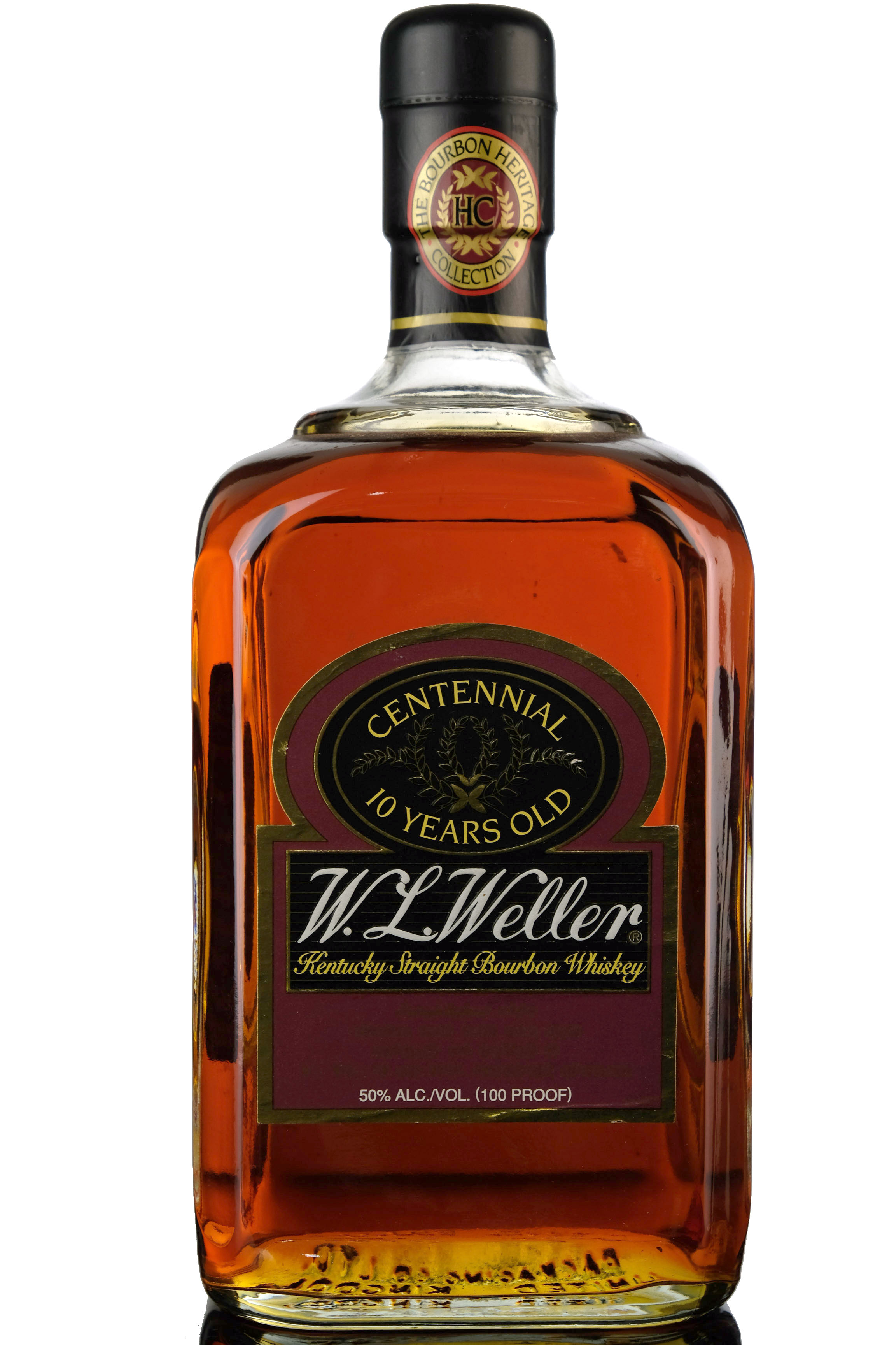 WL Weller 10 Year Old  Kentucky Straight Bourbon Whiskey  100 Proof