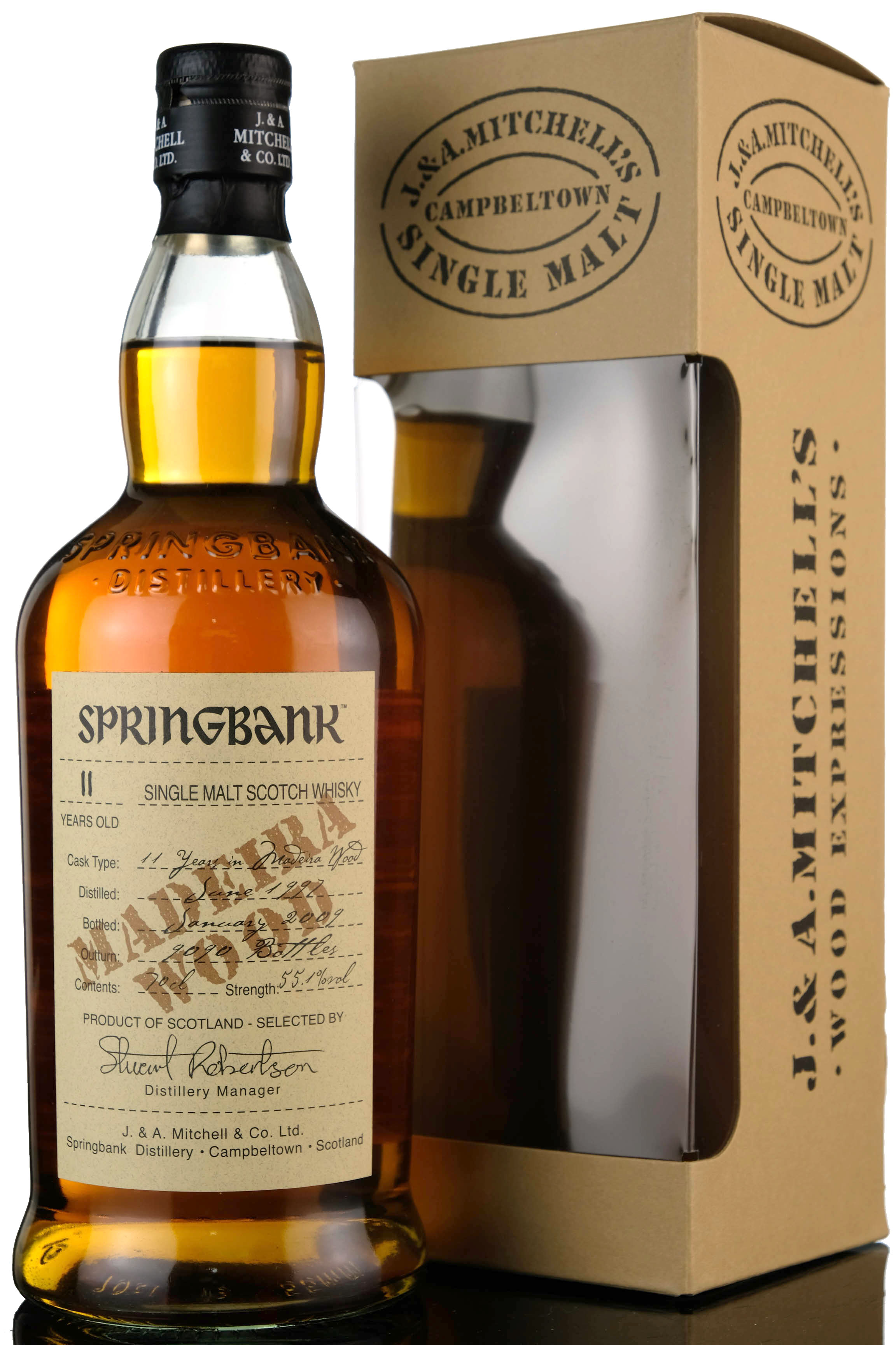 Springbank 1997-2009 - Madeira Wood