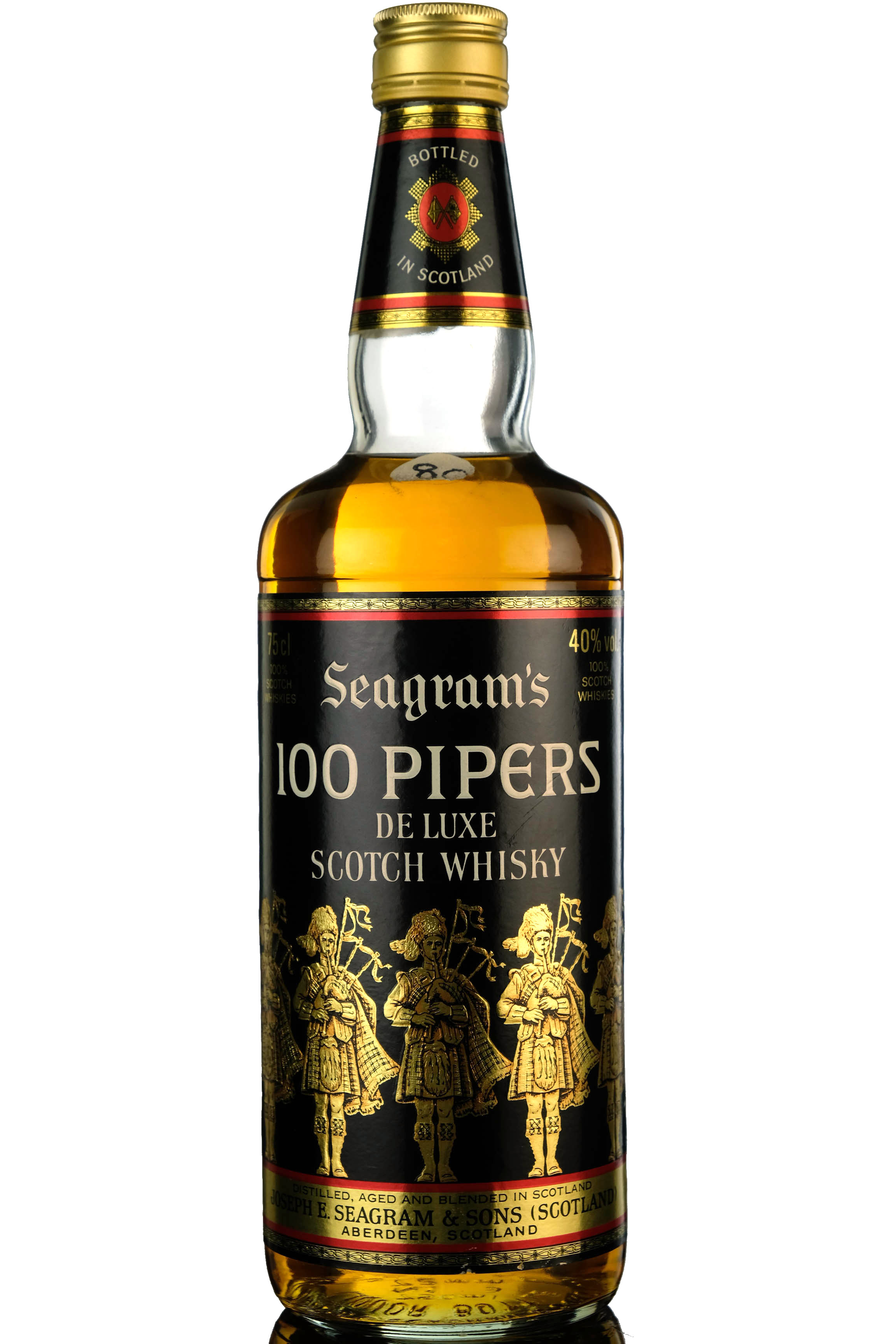 Seagrams 100 Pipers - 1980s