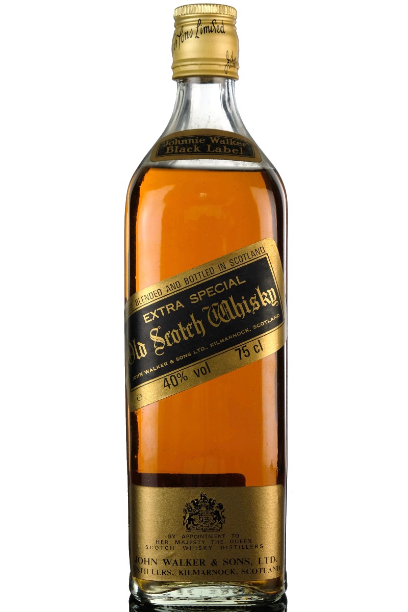 Johnnie Walker Black Label - 1980s